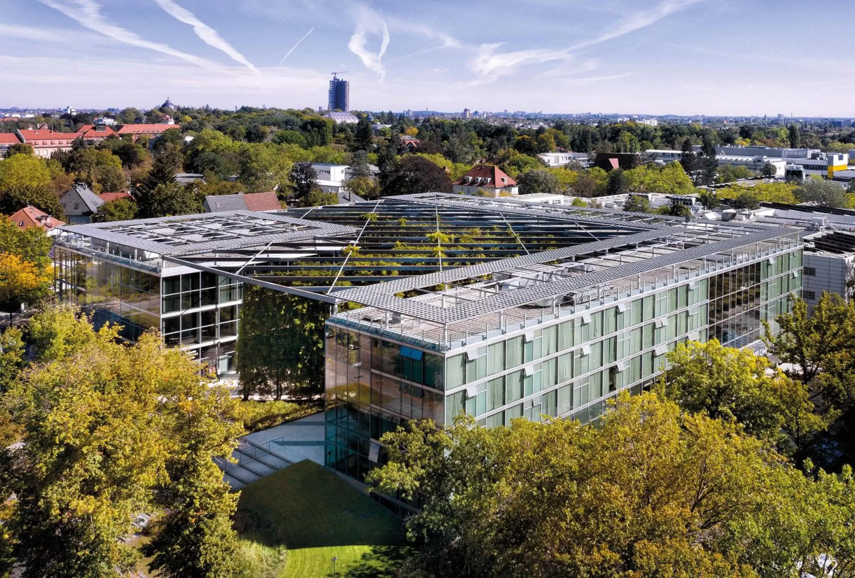 Bird's eye view in Seminaris CampusHotel Berlin Bird's eye view in Seminaris CampusHotel Berlin
