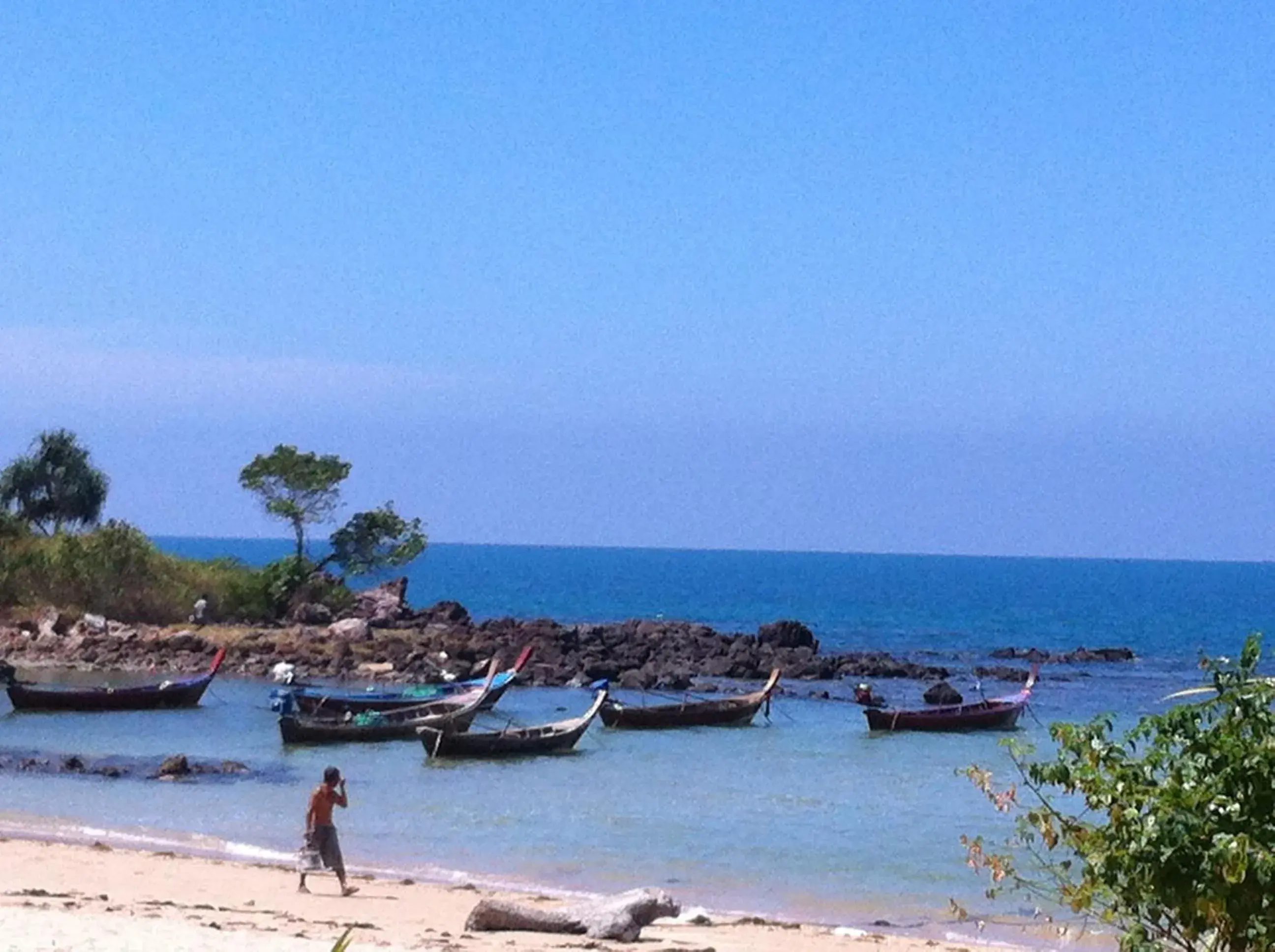 Beach in Lazy Days Bungalows