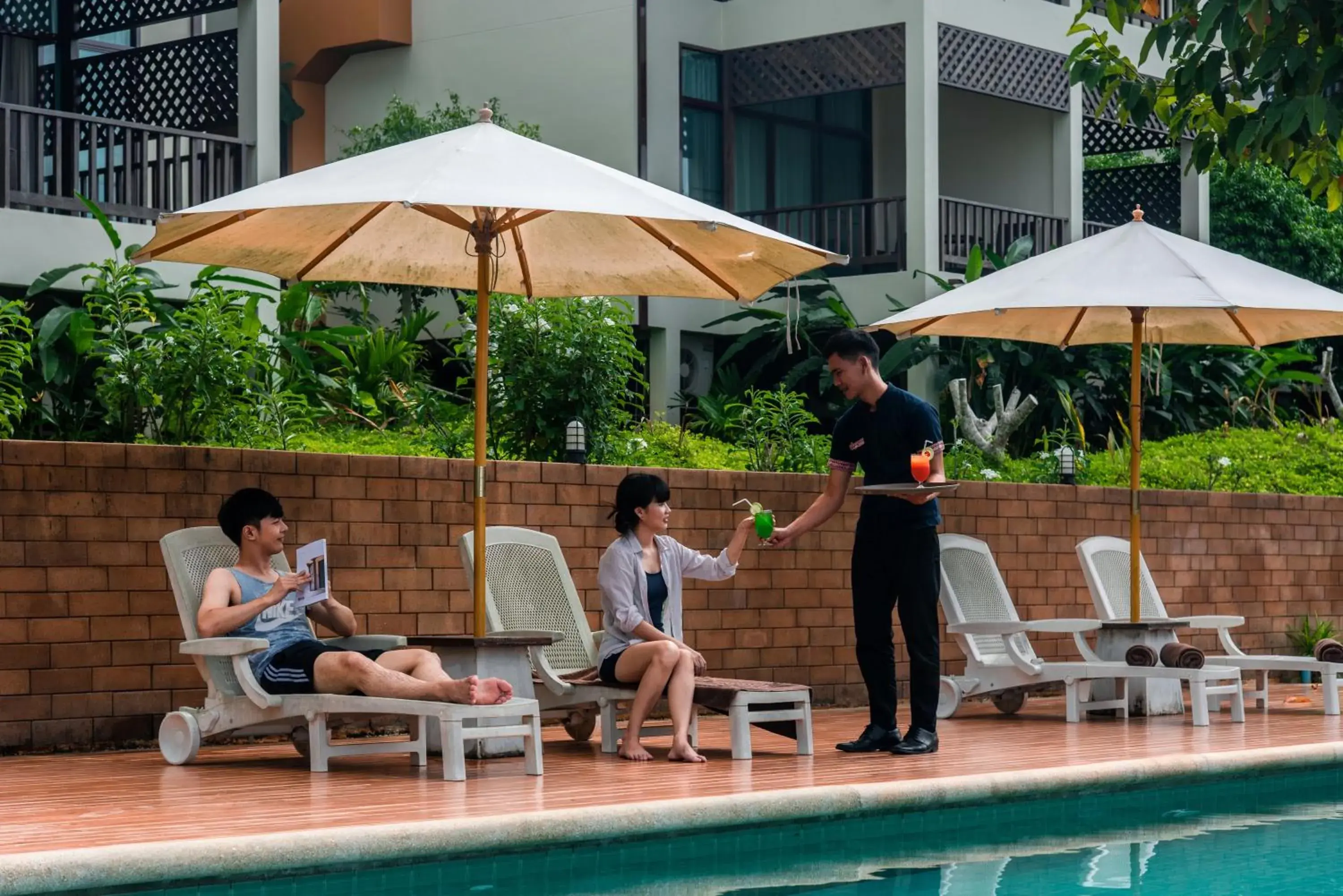 Swimming Pool in Bansaeo Garden and Resort