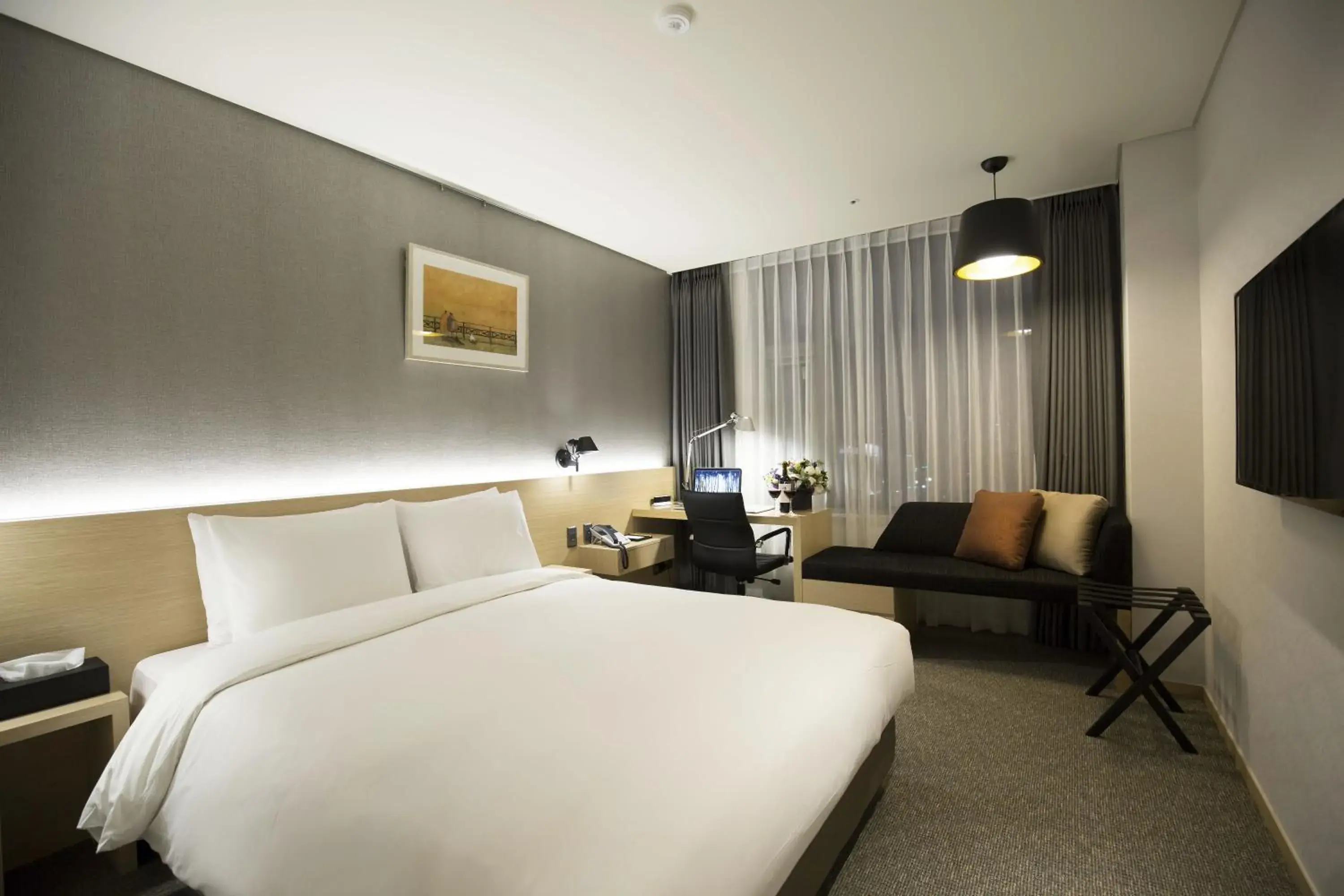 Bedroom in Arirang Hill Hotel Dongdaemun