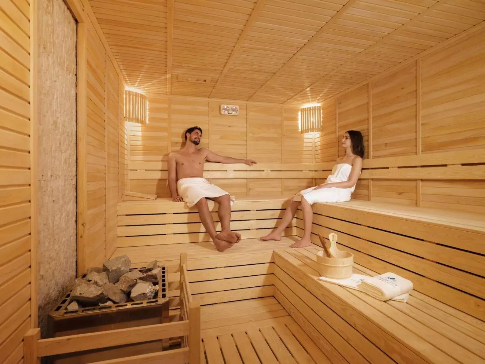 Sauna in Elysium Green Suites