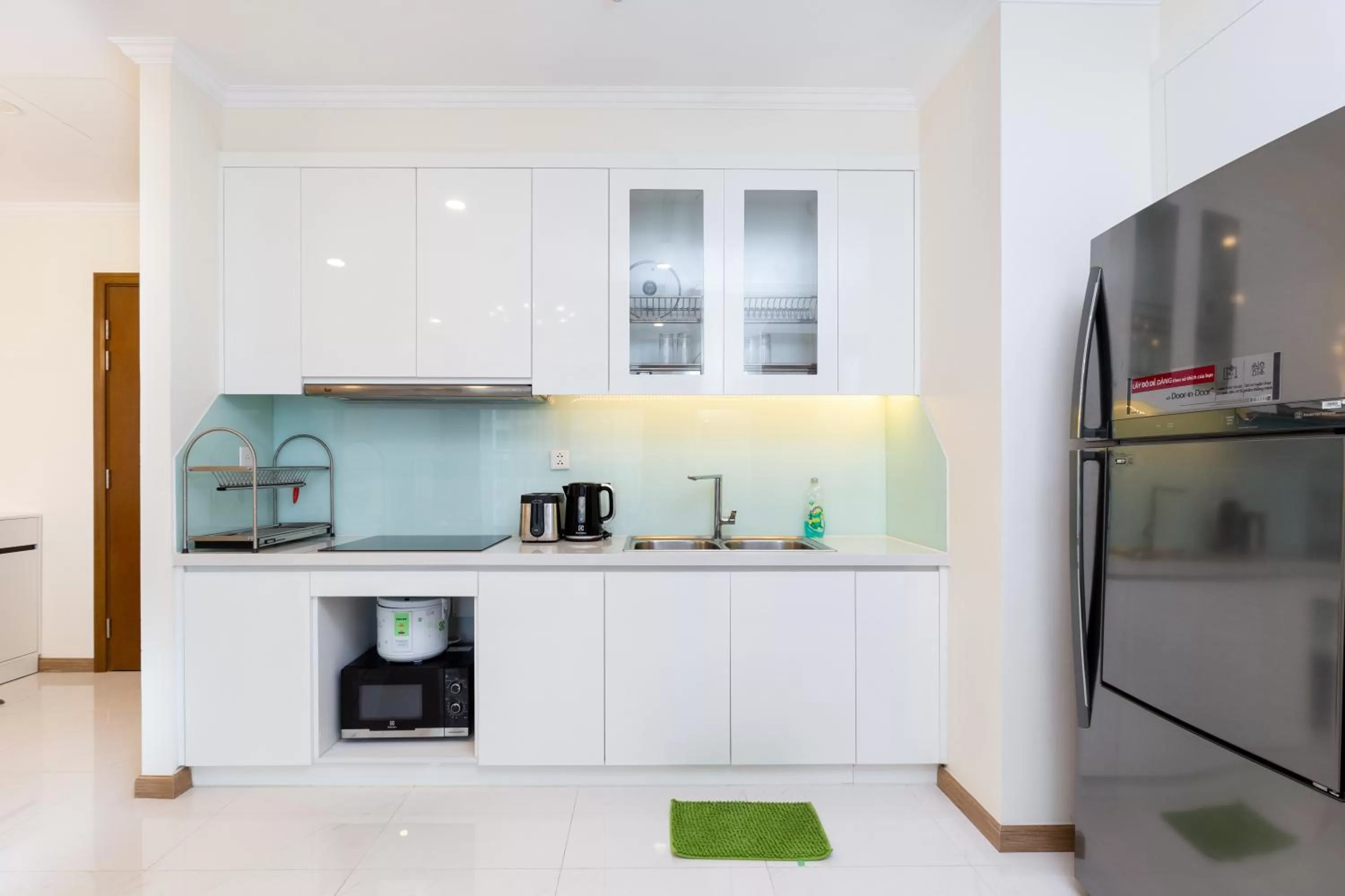 Kitchen or kitchenette, Kitchen/Kitchenette in Vinhomes Central Park-Nice Homes