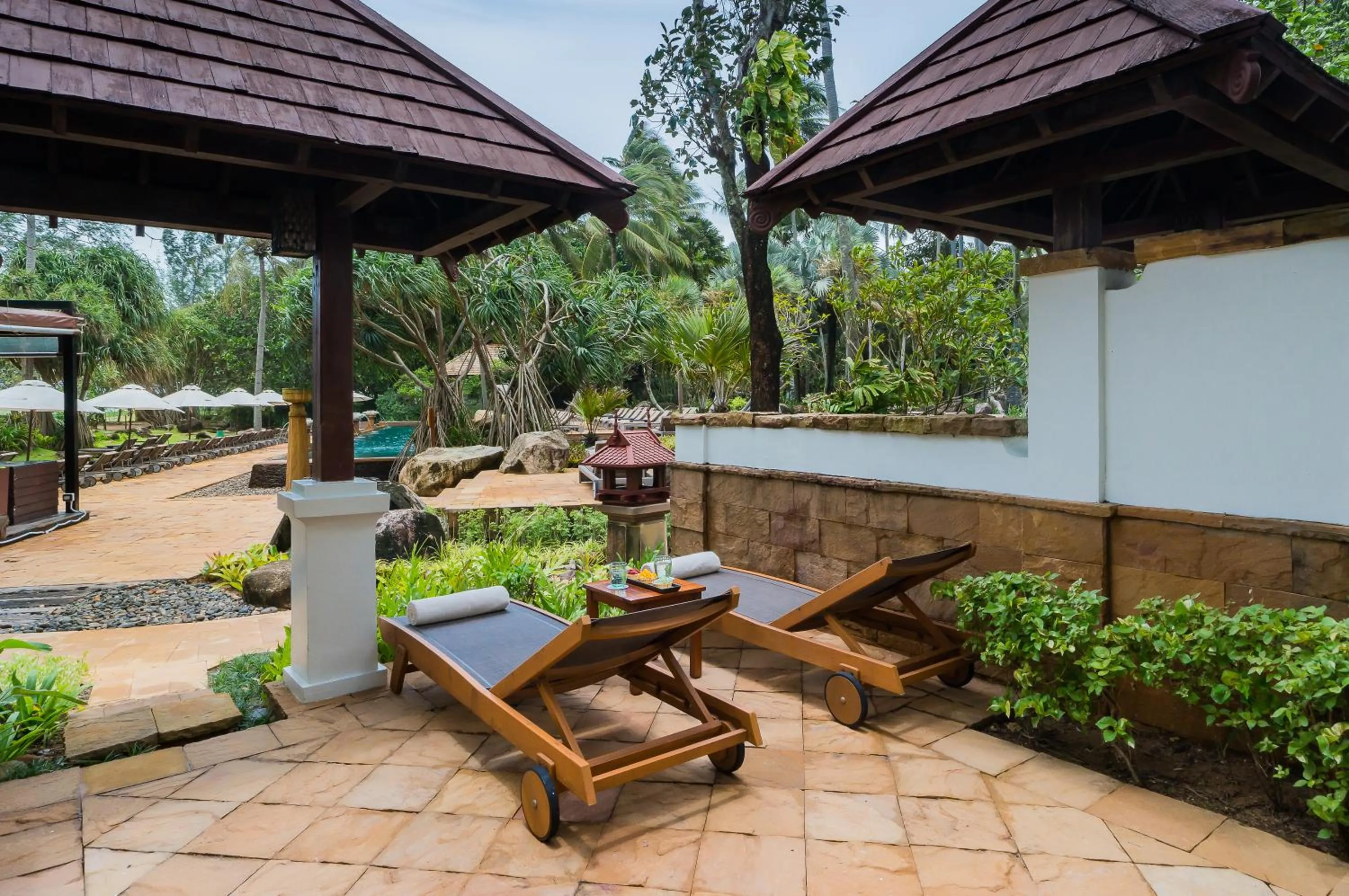 Patio in JW Marriott Phuket Resort and Spa