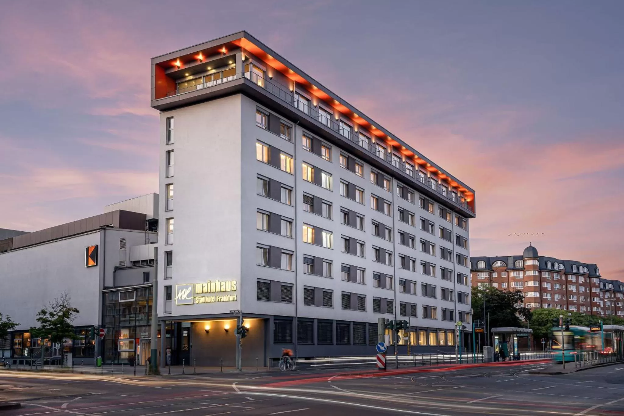 Property building in mainhaus Stadthotel Frankfurt