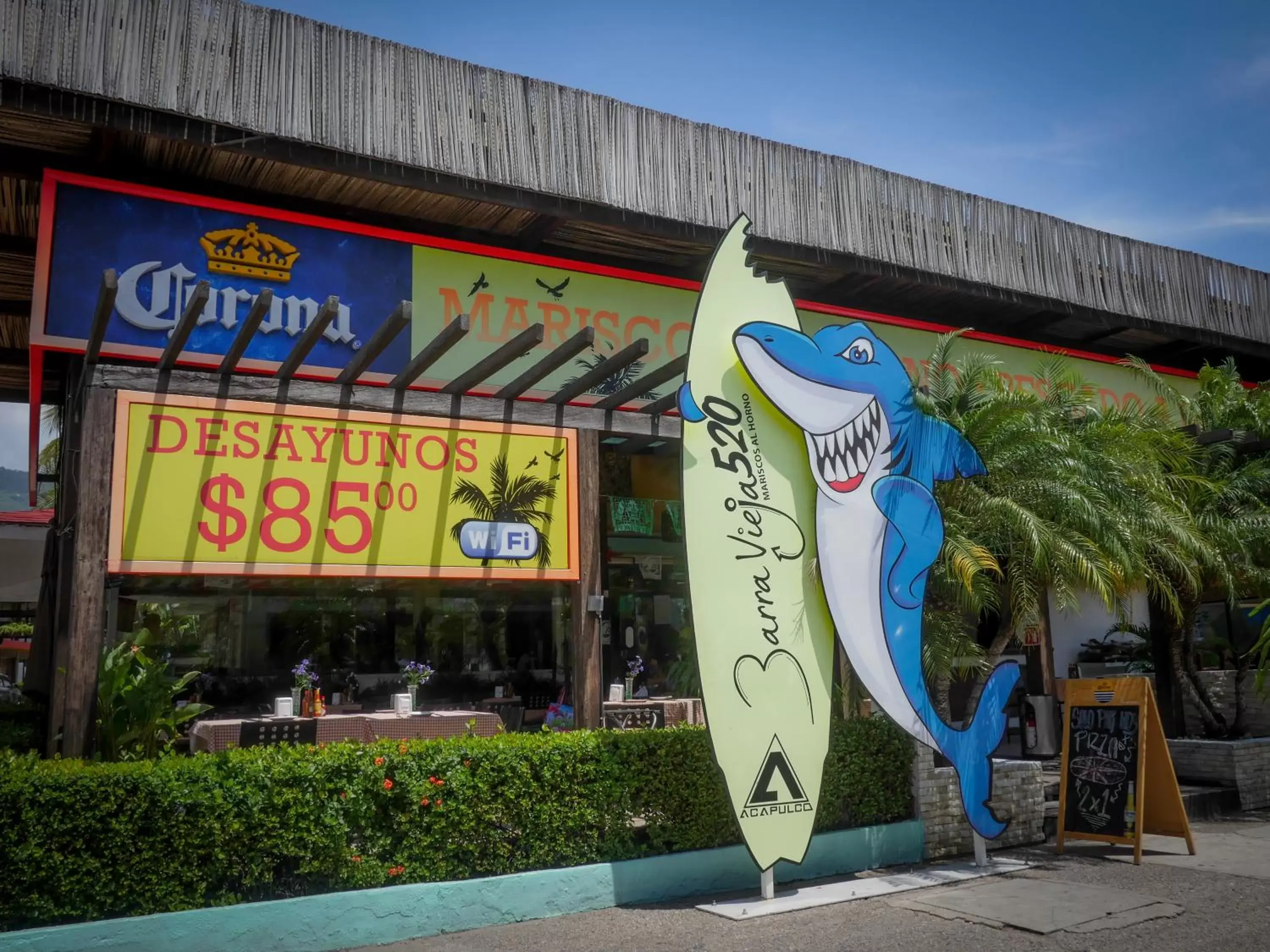 Restaurant/places to eat, Property Logo/Sign in Hotel Bali-Hai Acapulco