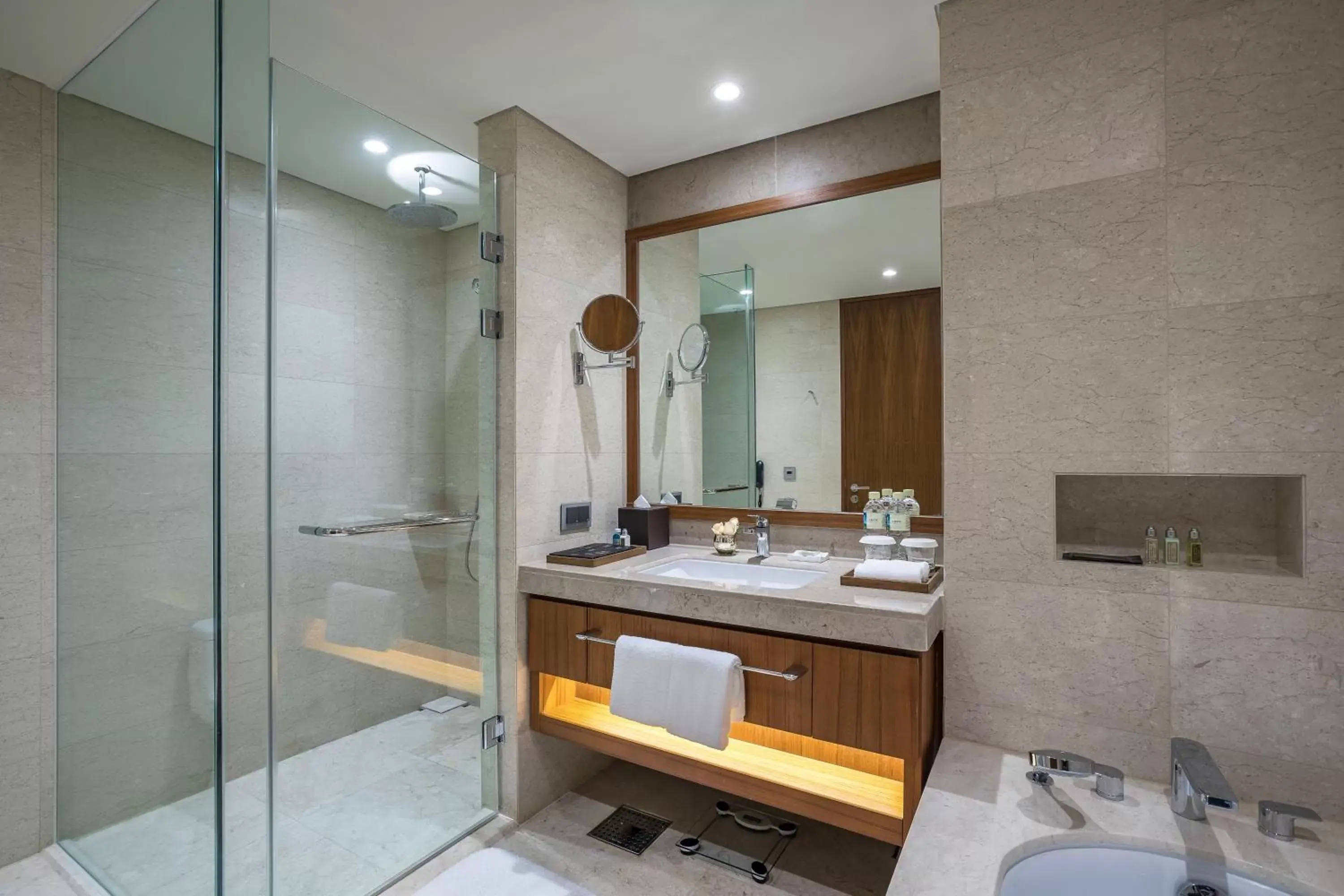 Bedroom, Bathroom in LOTTE Hotel Yangon