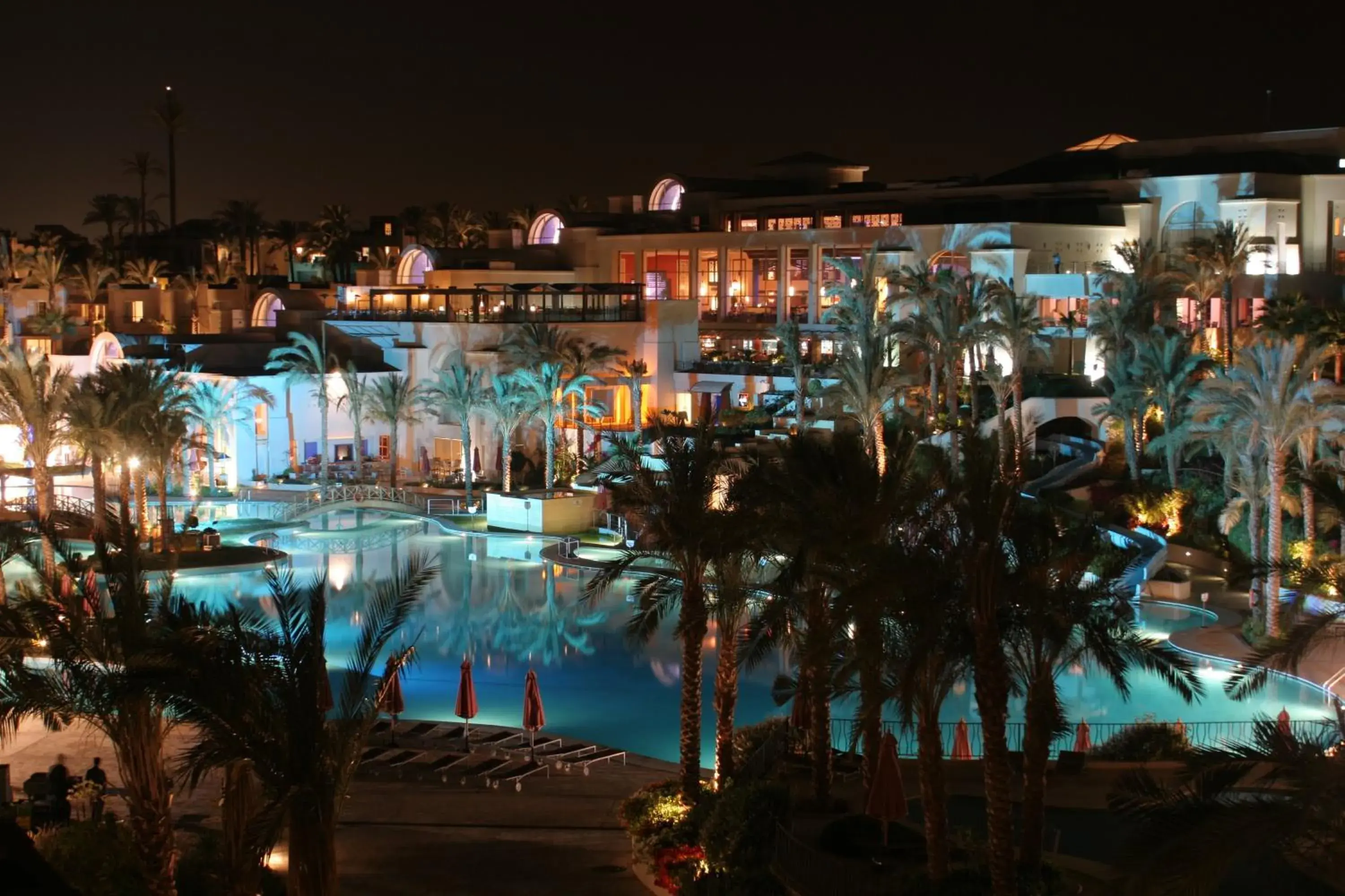 Night, Pool View in Grand Rotana Resort & Spa