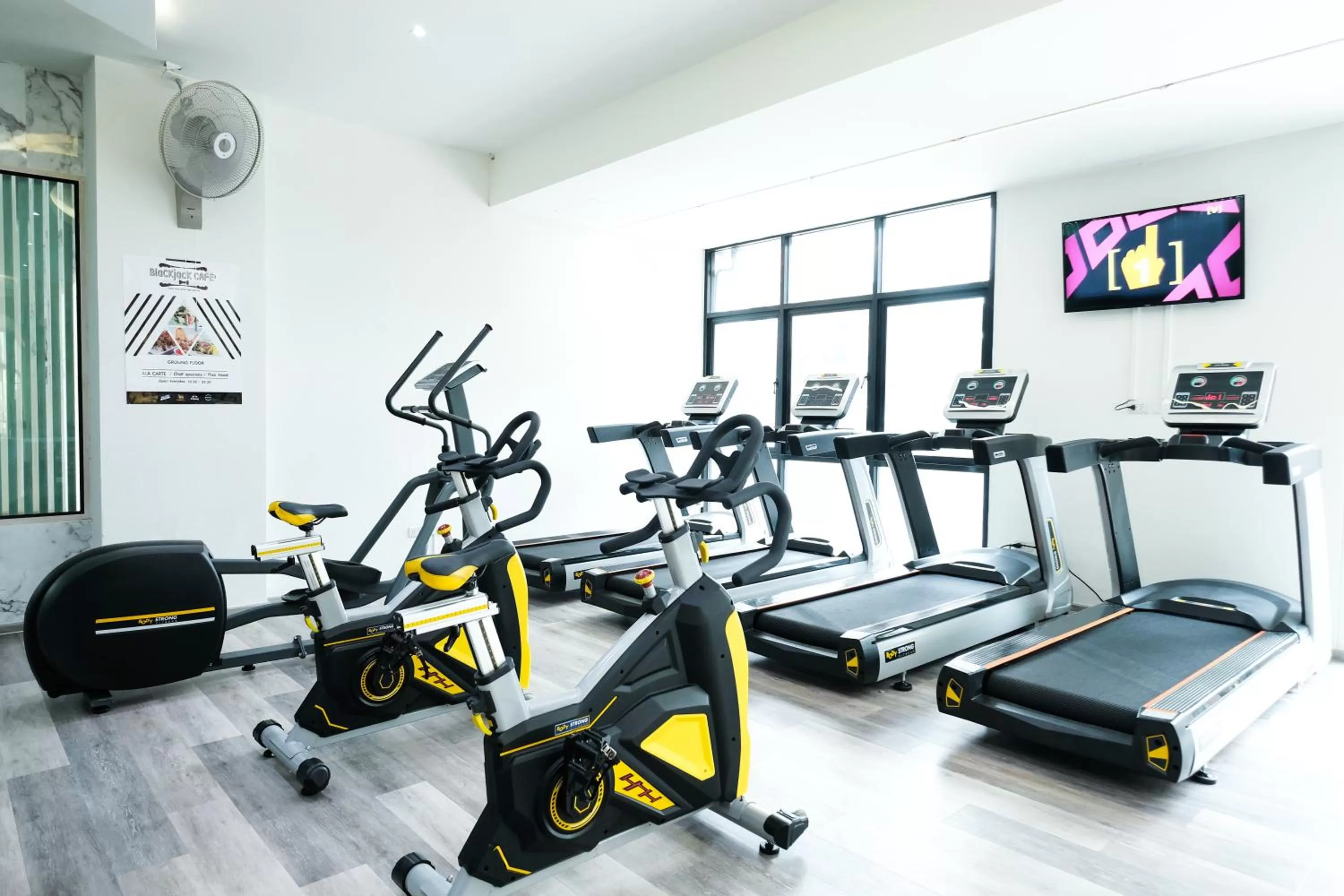 Fitness centre/facilities in P Plus Hotel