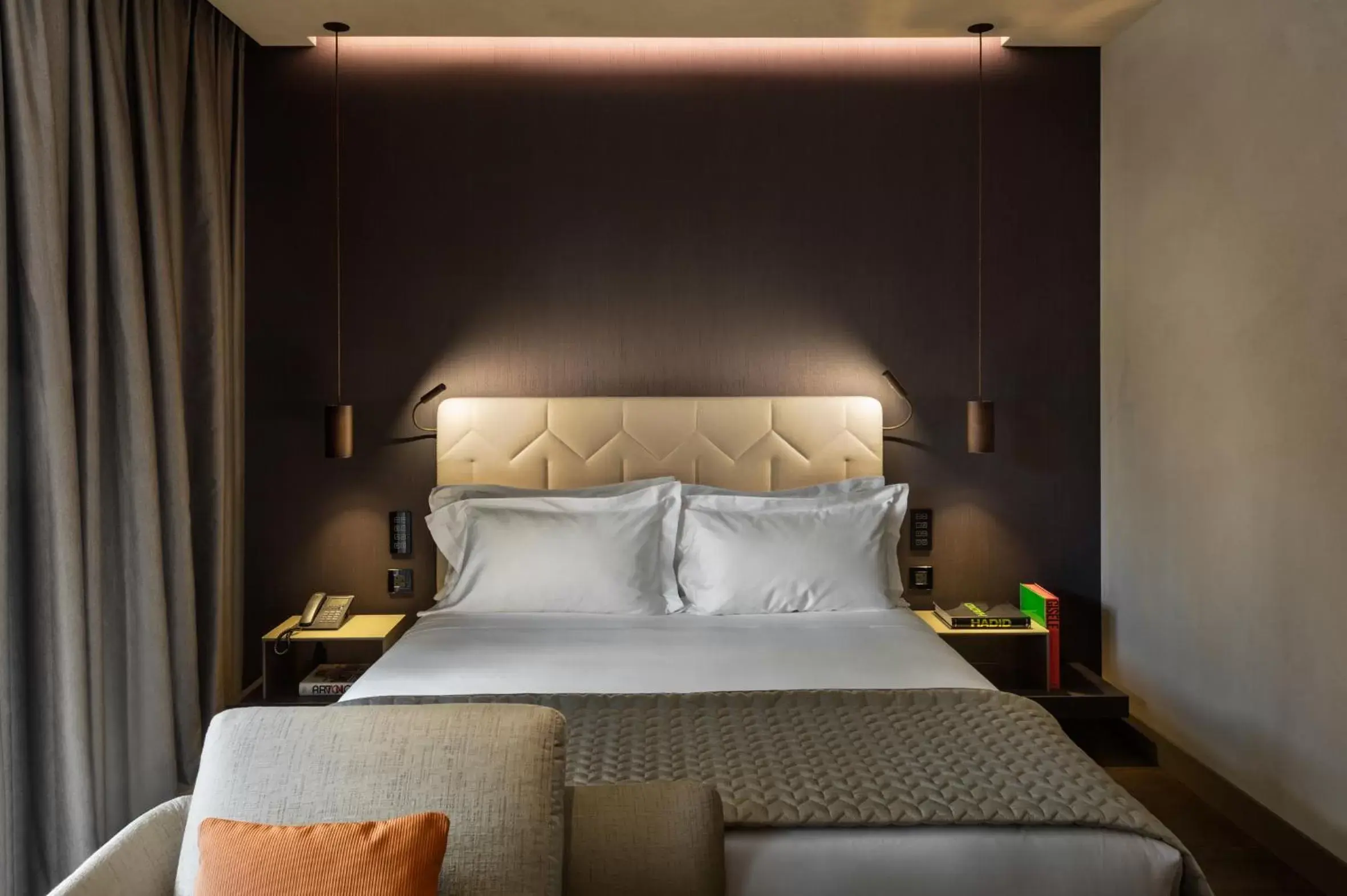 Bed in Hotel VIU Milan