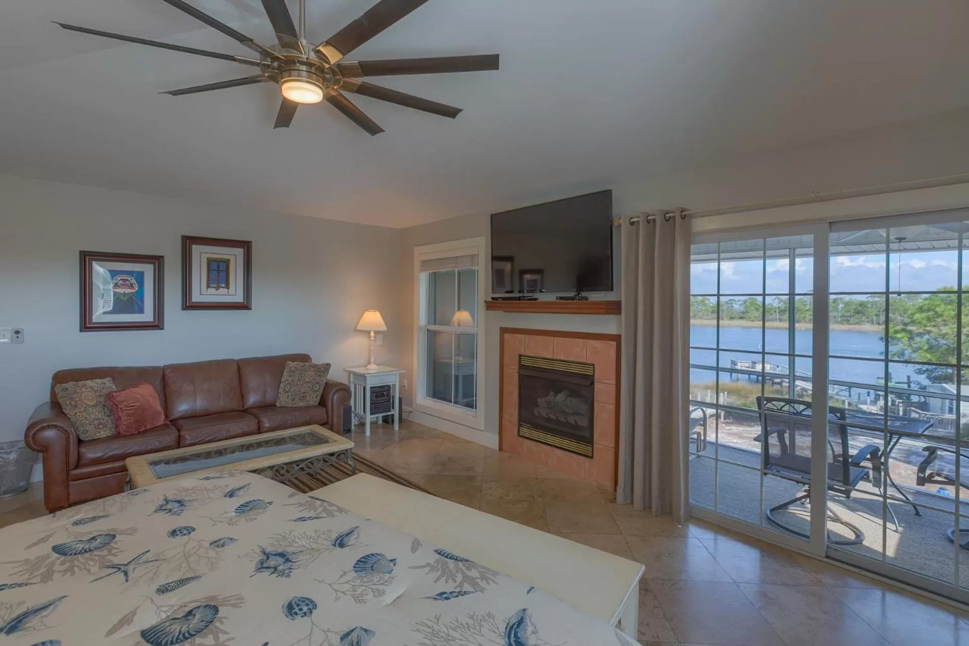Seating Area in Cape San Blas Inn
