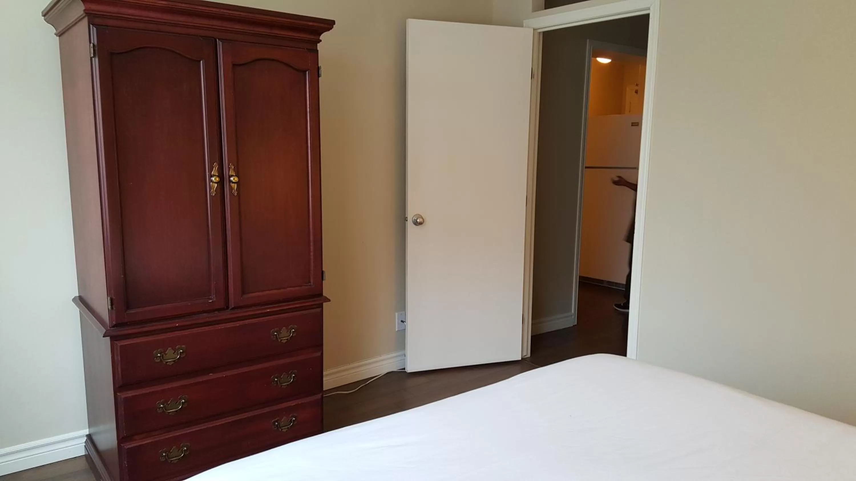 Decorative detail, Bed in Duvernay Studios and Suites