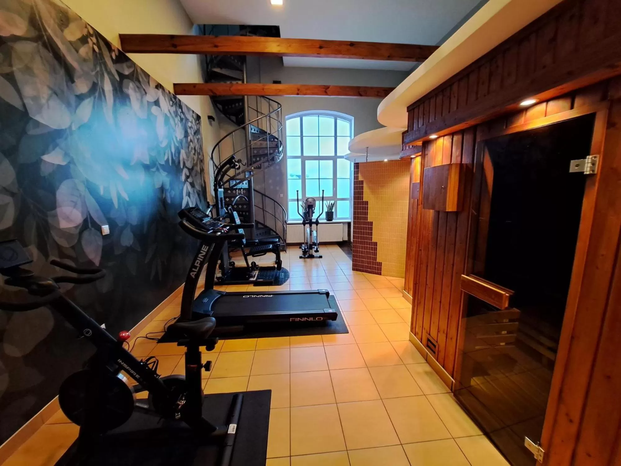 Fitness centre/facilities in Focus Hotel Łódź