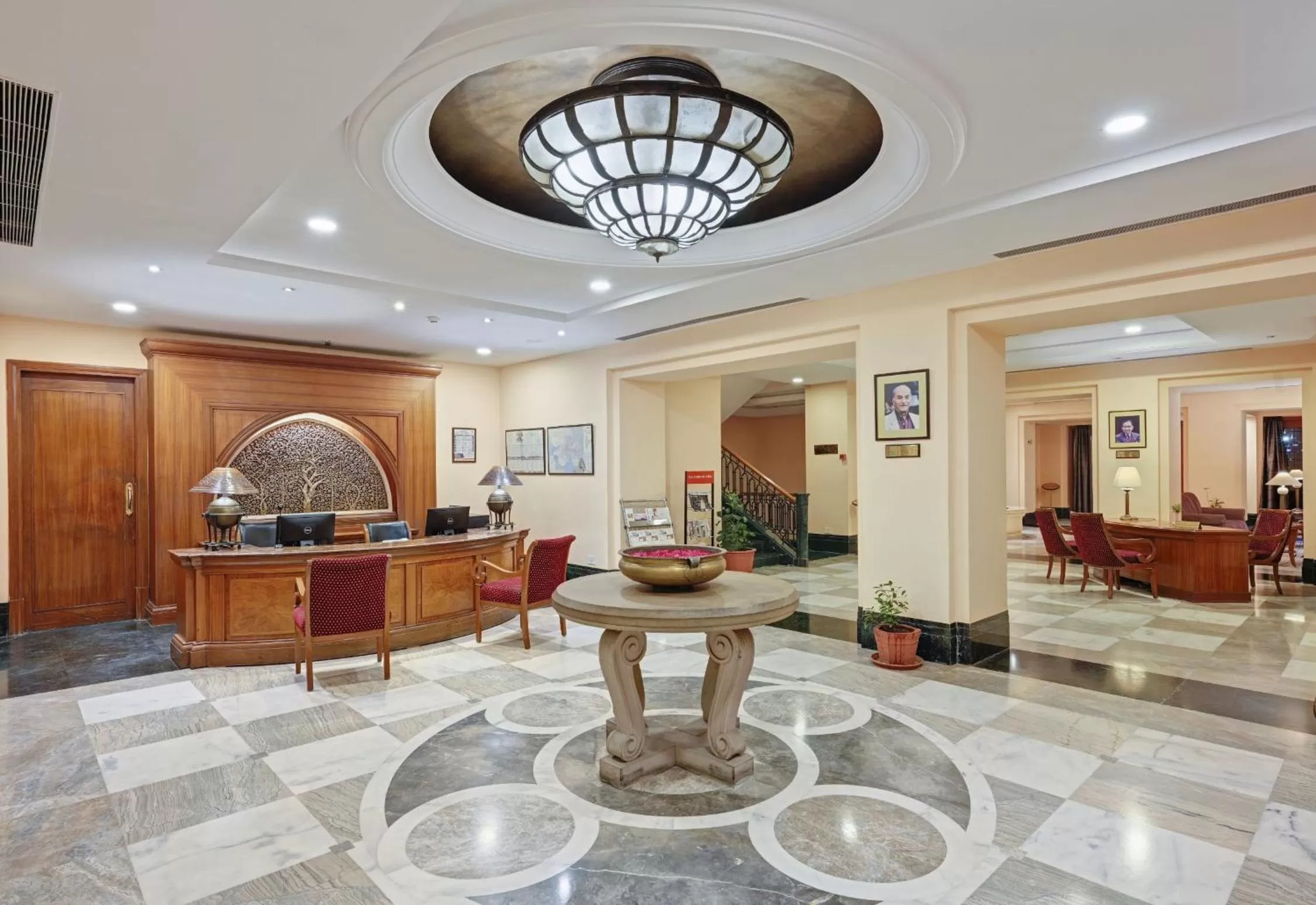 Lobby or reception in The Cama - A Sabarmati Riverfront Hotel