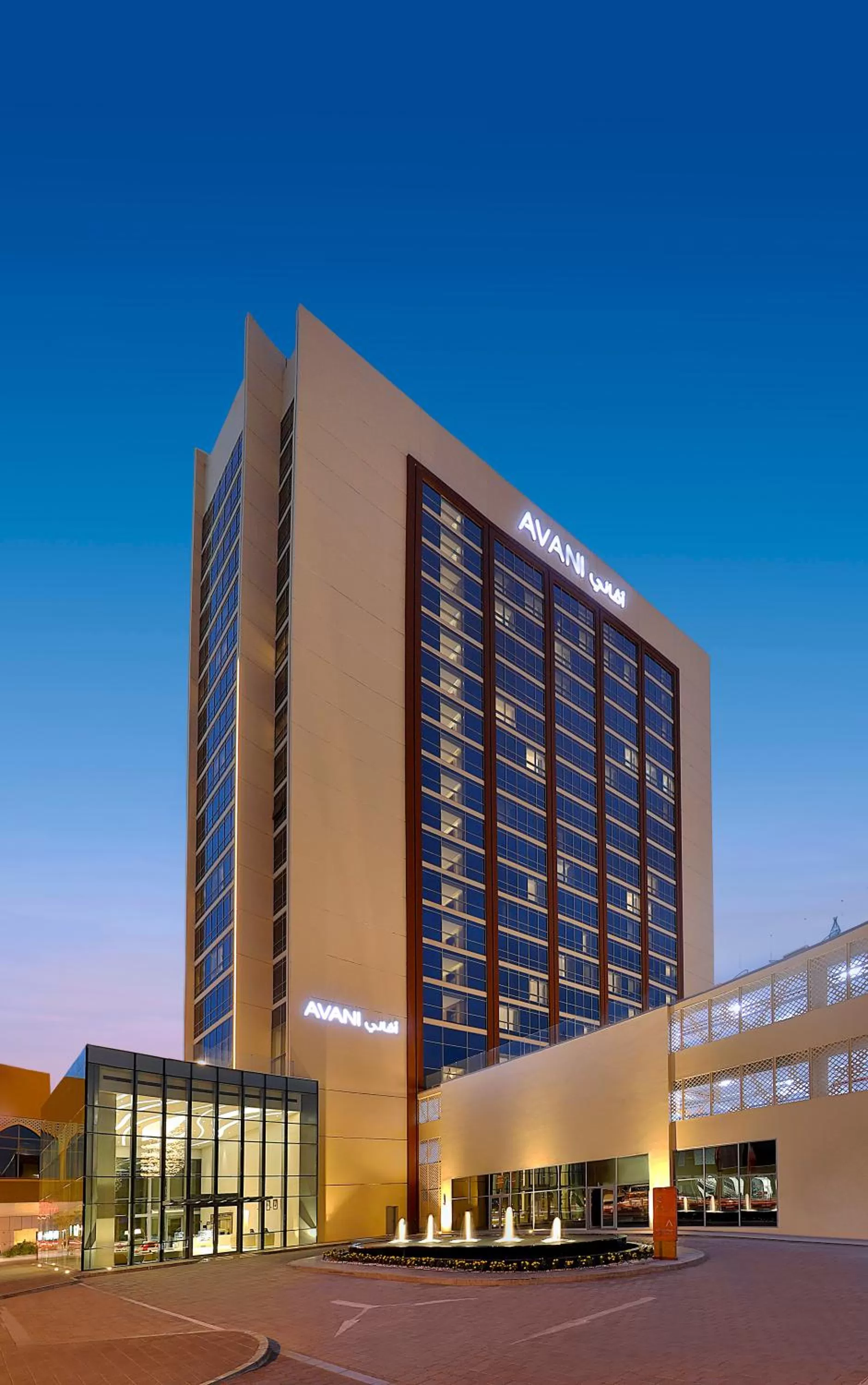 Property building in Avani Ibn Battuta Dubai Hotel