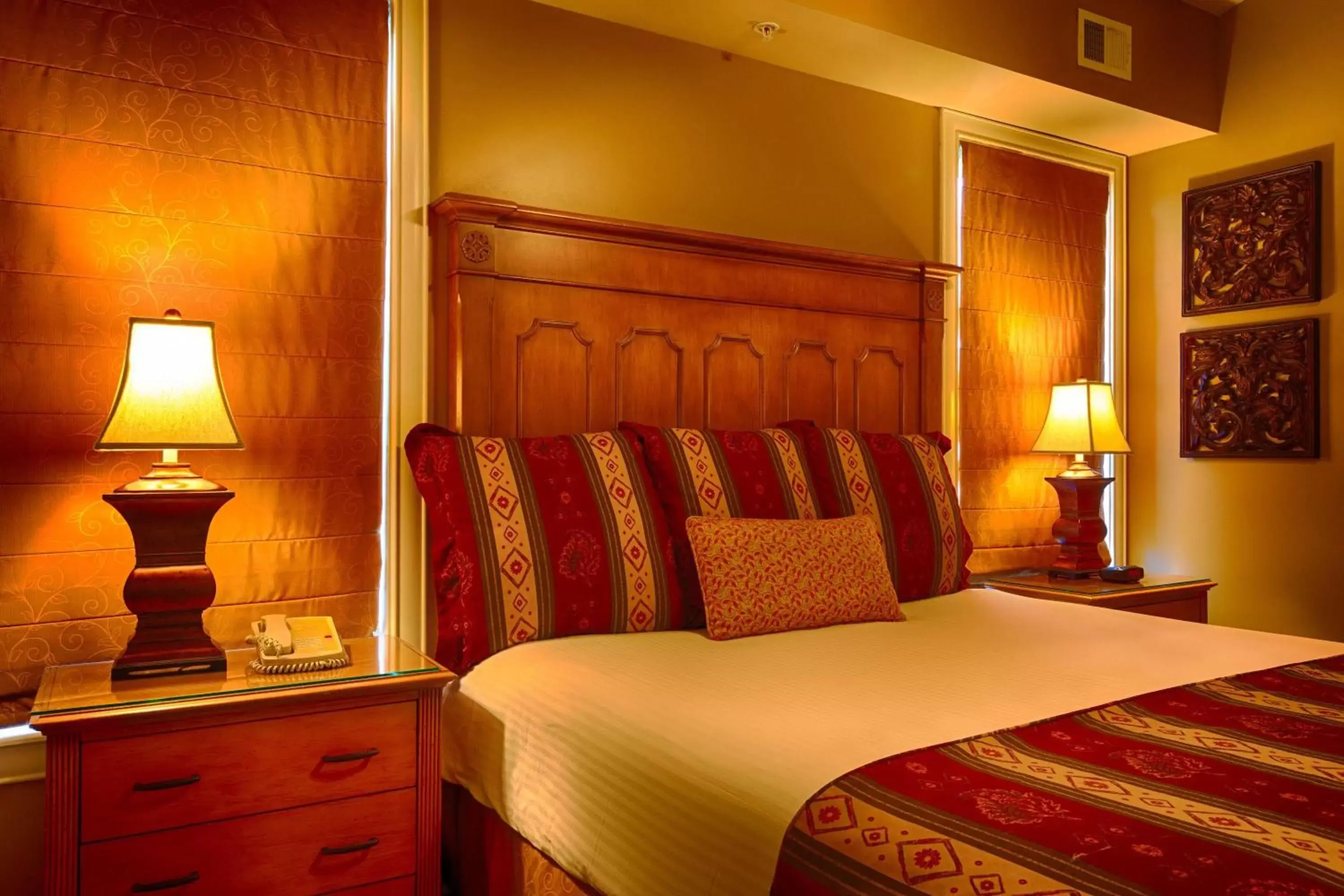 Bed in RiverStone Resort & Spa