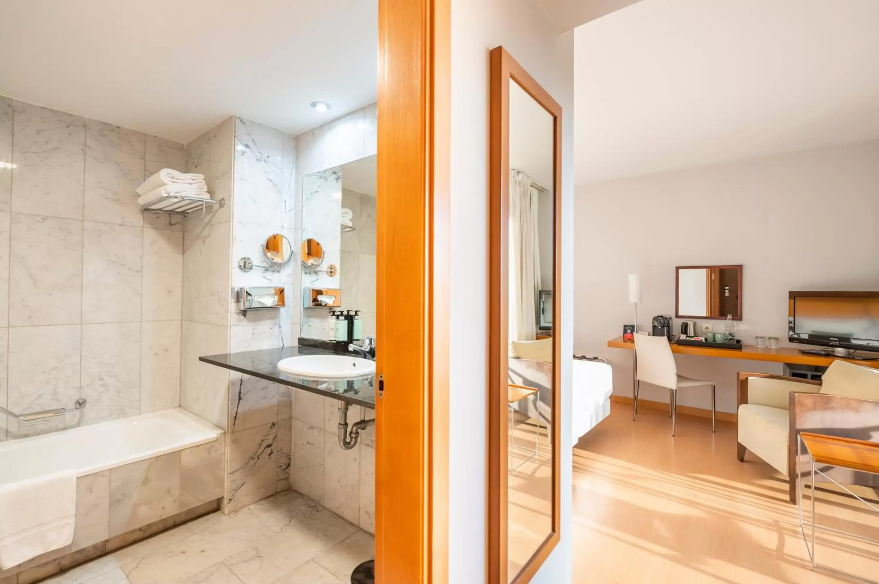 Photo of the whole room, Bathroom in Hesperia Barcelona Del Mar