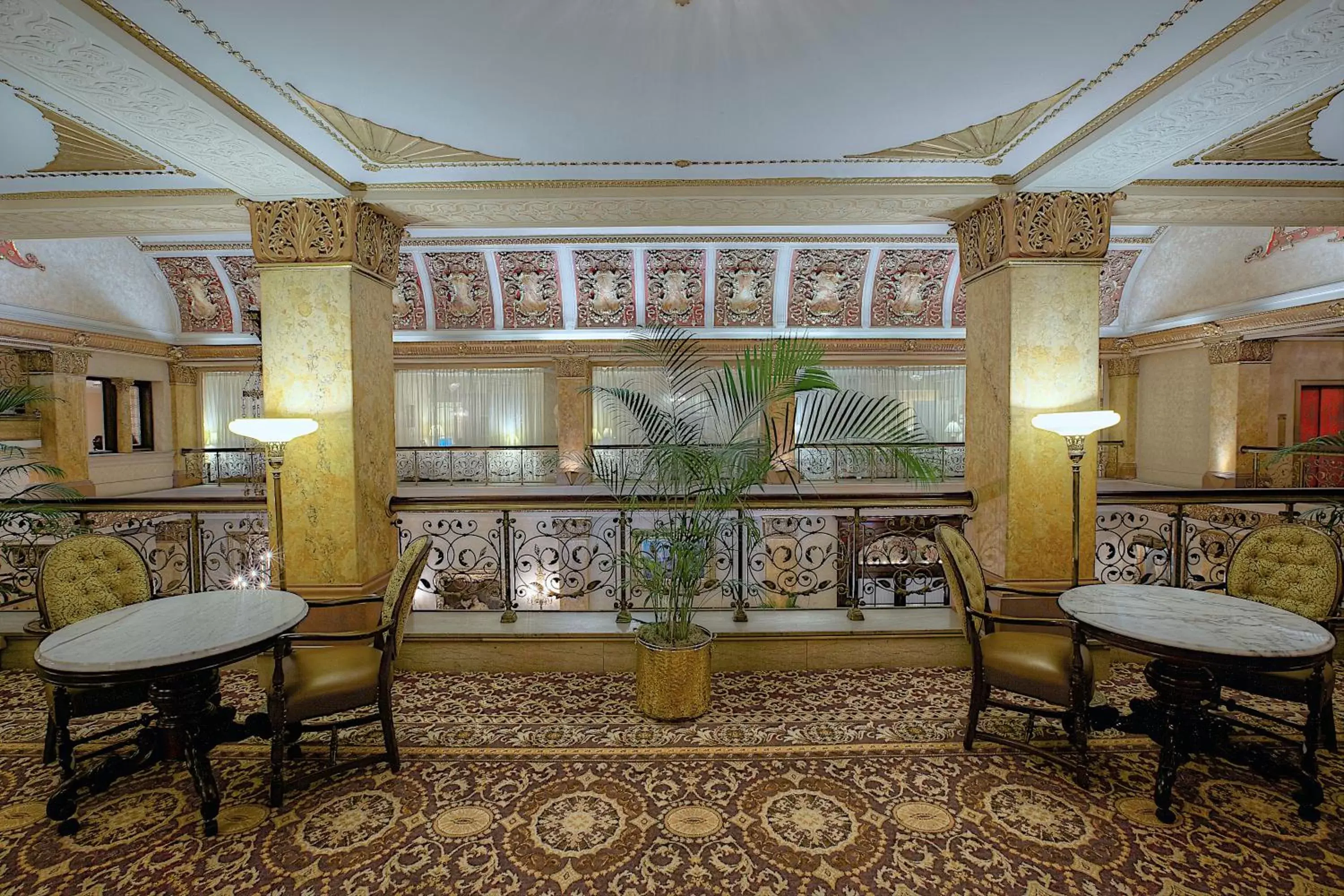 Lobby or reception in The Pfister Hotel