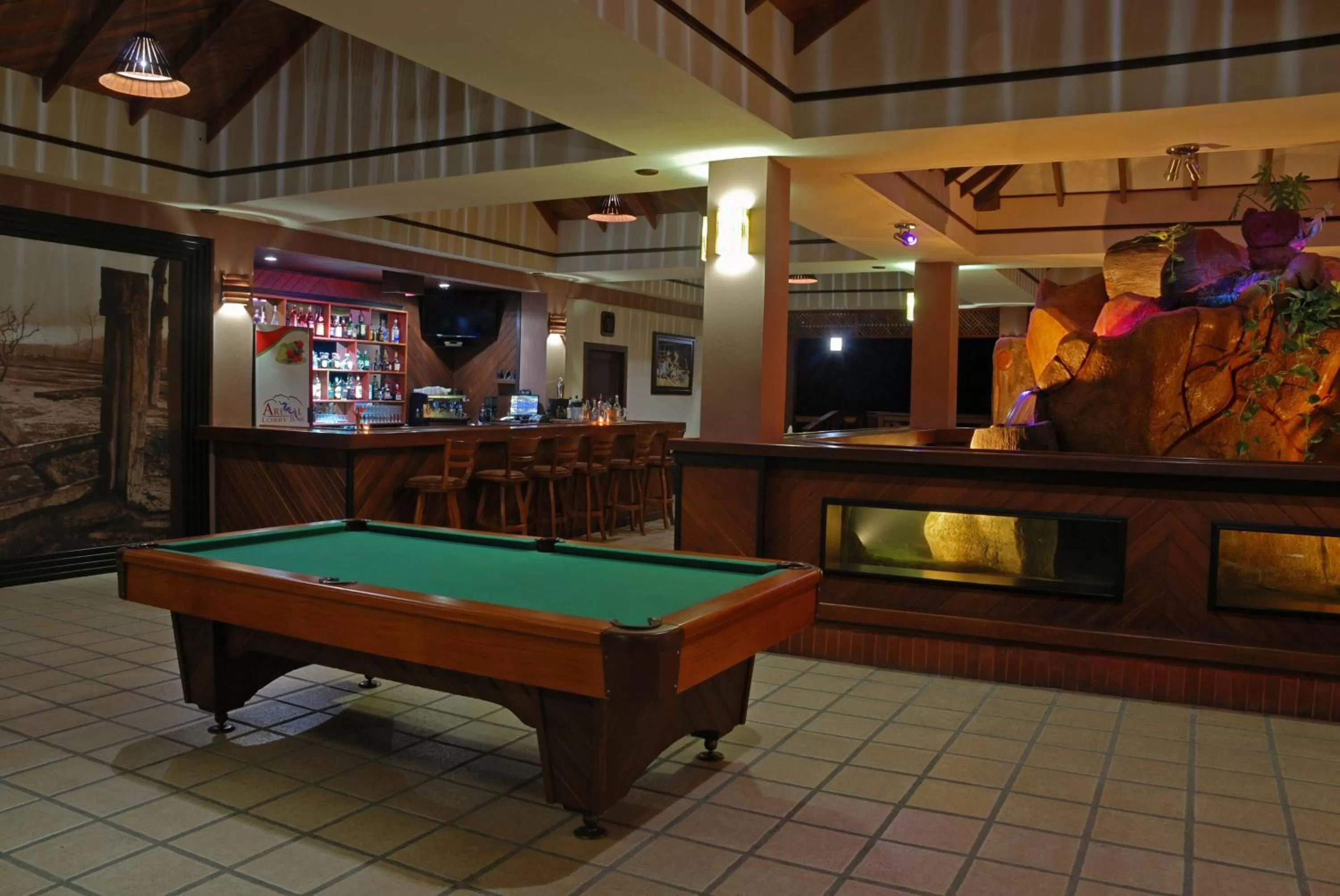 Billiard in Volcano Lodge, Hotel & Thermal Experience