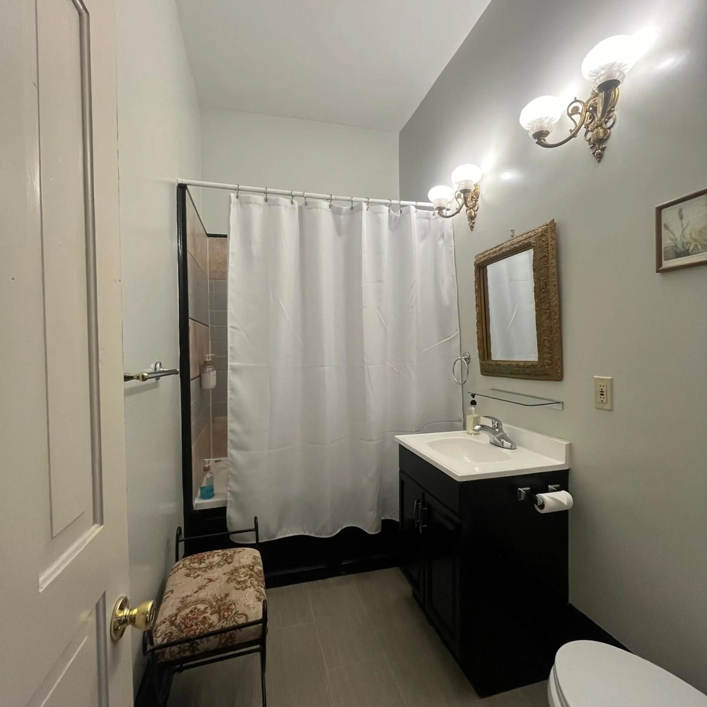 Shower, Bathroom in Stone Gables Inn