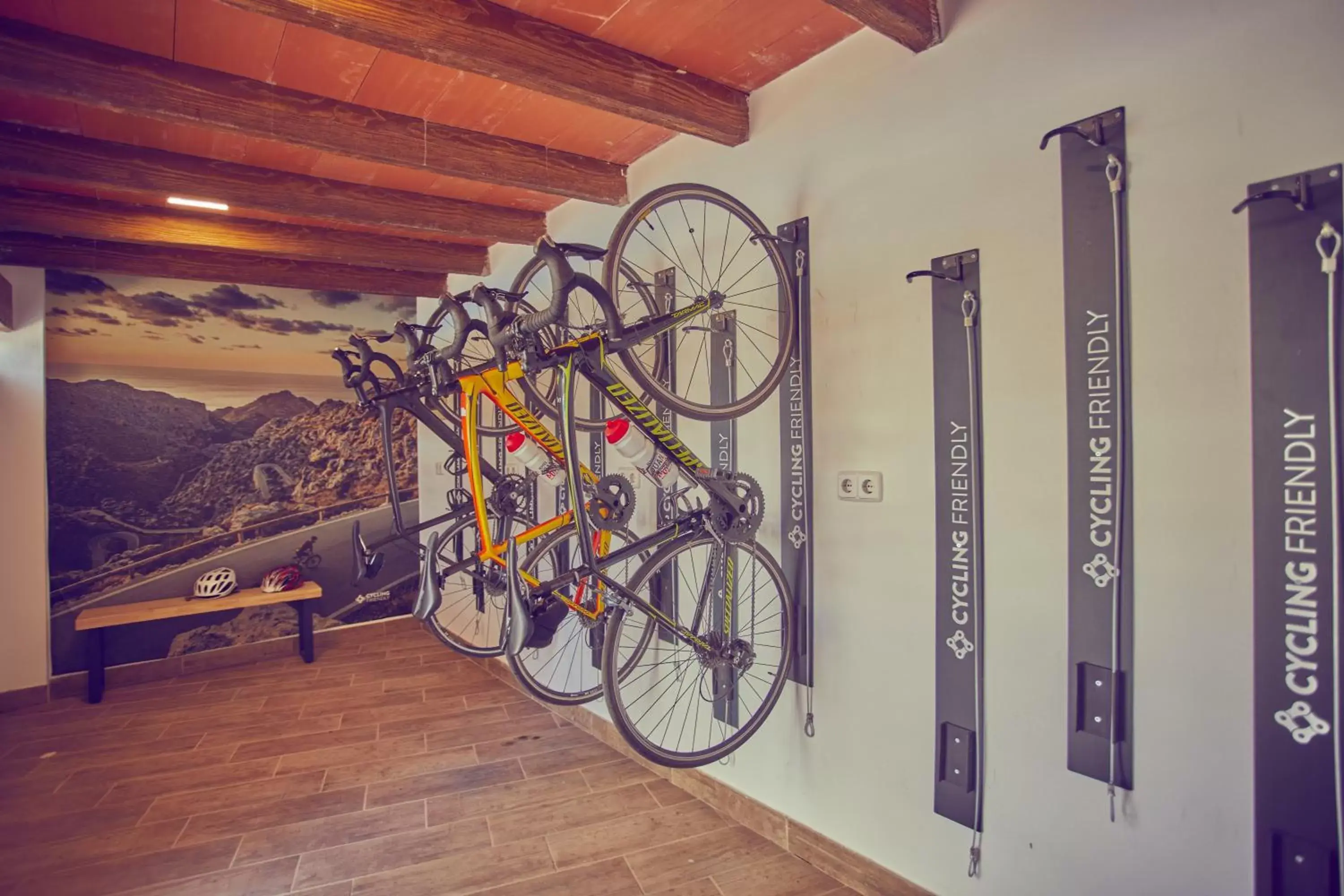 Cycling in Hotel Joan Miró Museum