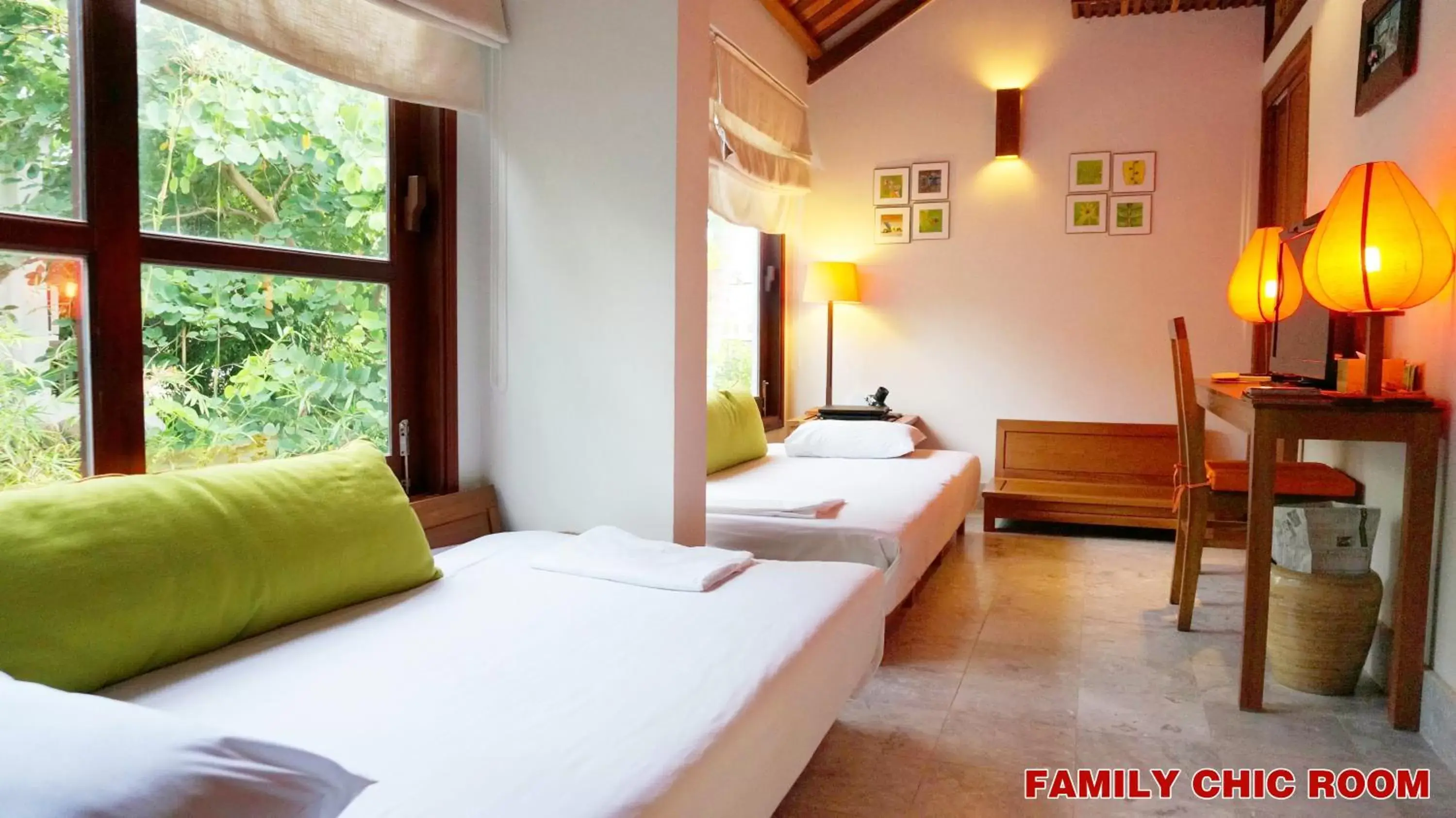 Garden view, Bed in Hoi An Chic - Green Retreat Garden view, Bed in Hoi An Chic - Green Retreat