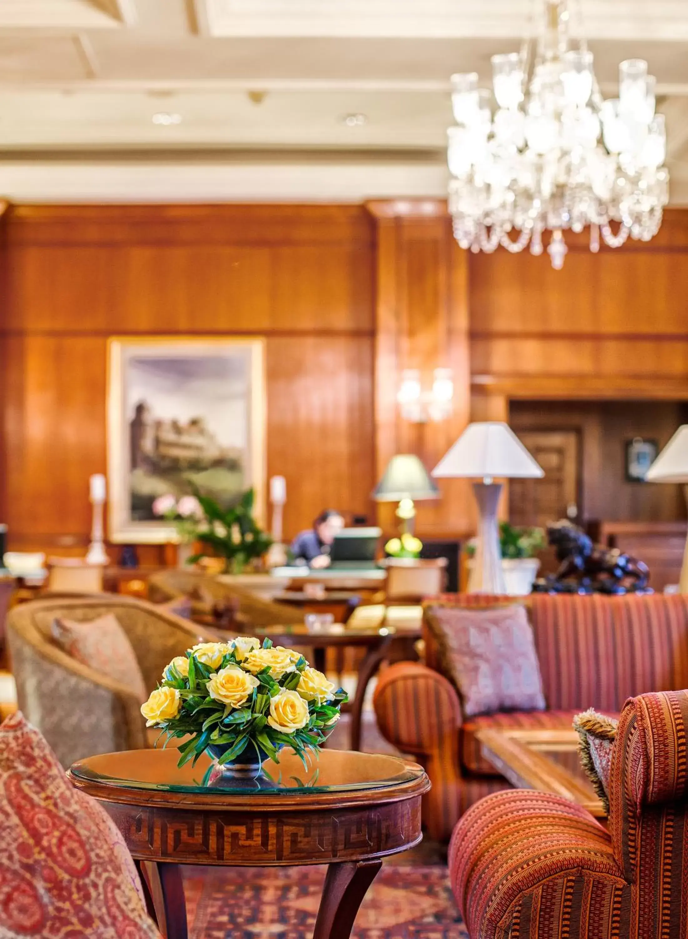 Lobby or reception, Restaurant/Places to Eat in Wildflower Hall, An Oberoi Resort, Shimla