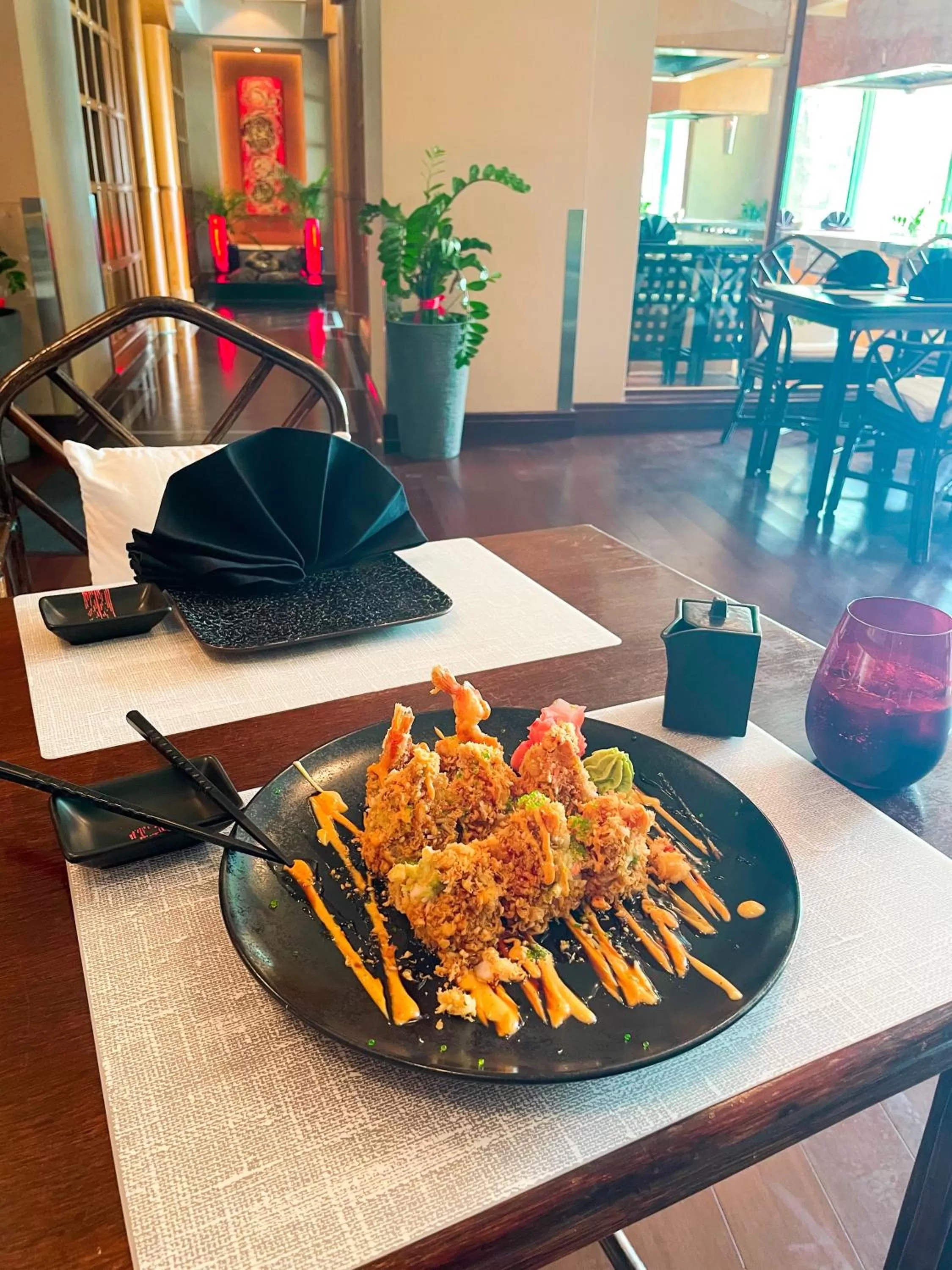 Food in Mövenpick Grand Al Bustan