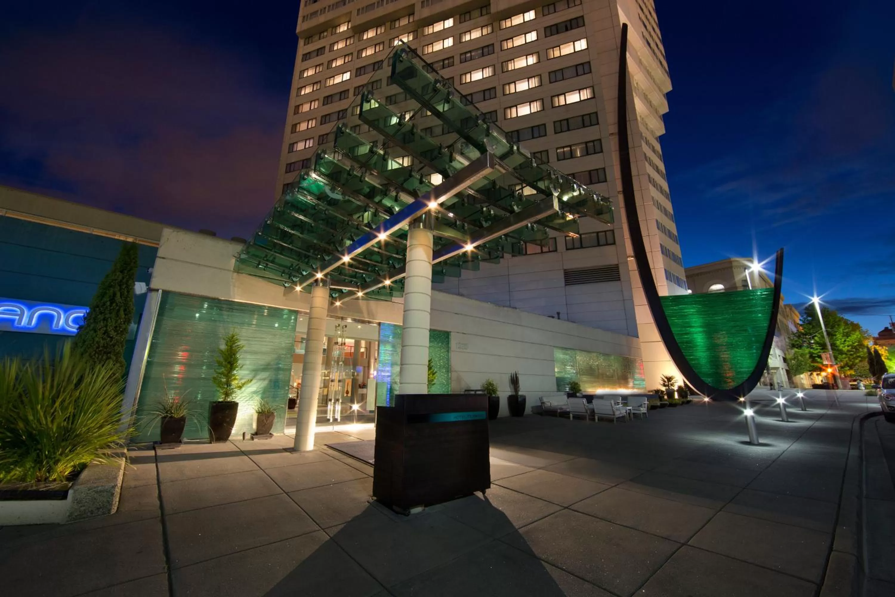 Facade/entrance in Hotel Murano