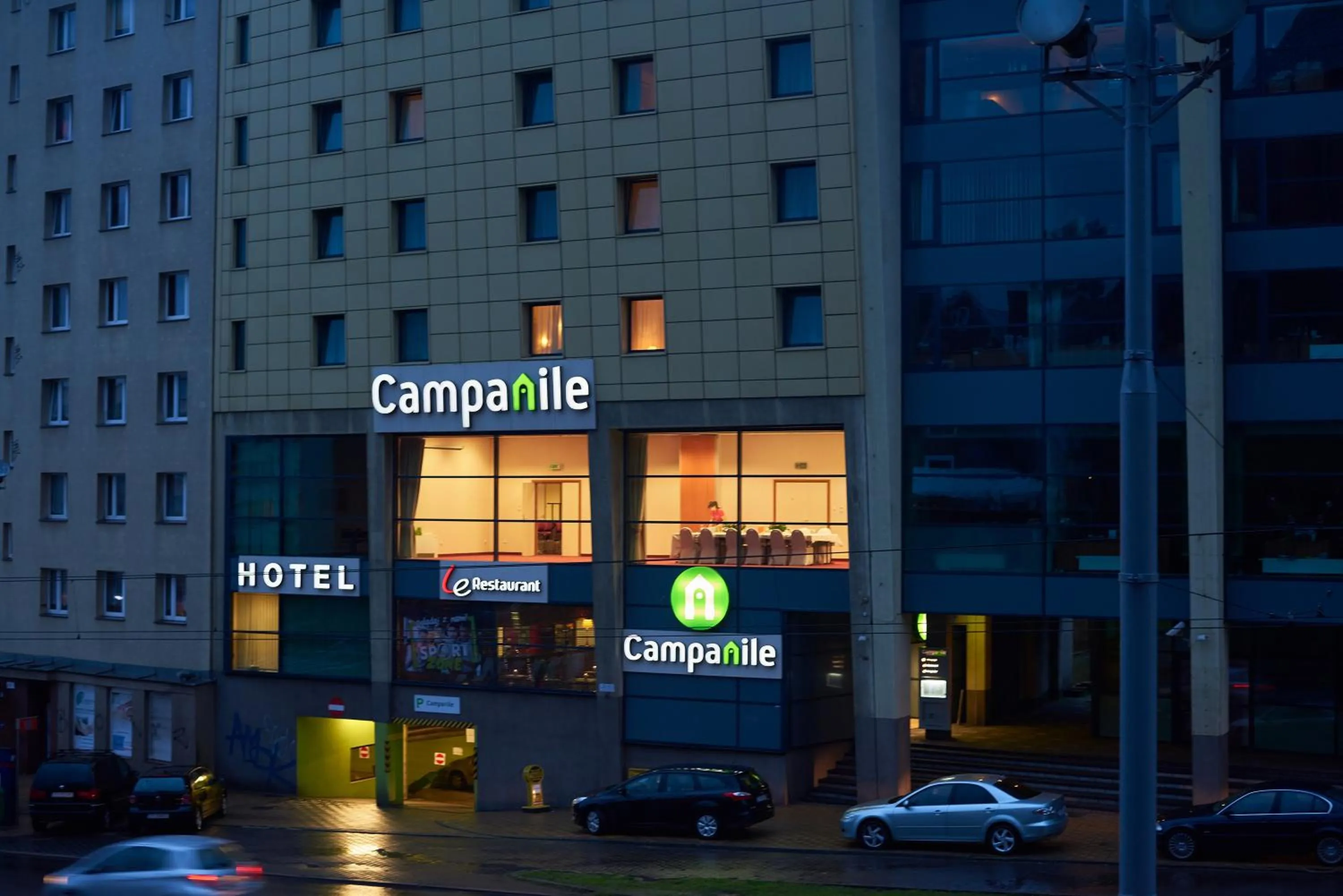Property building in Campanile Hotel Szczecin