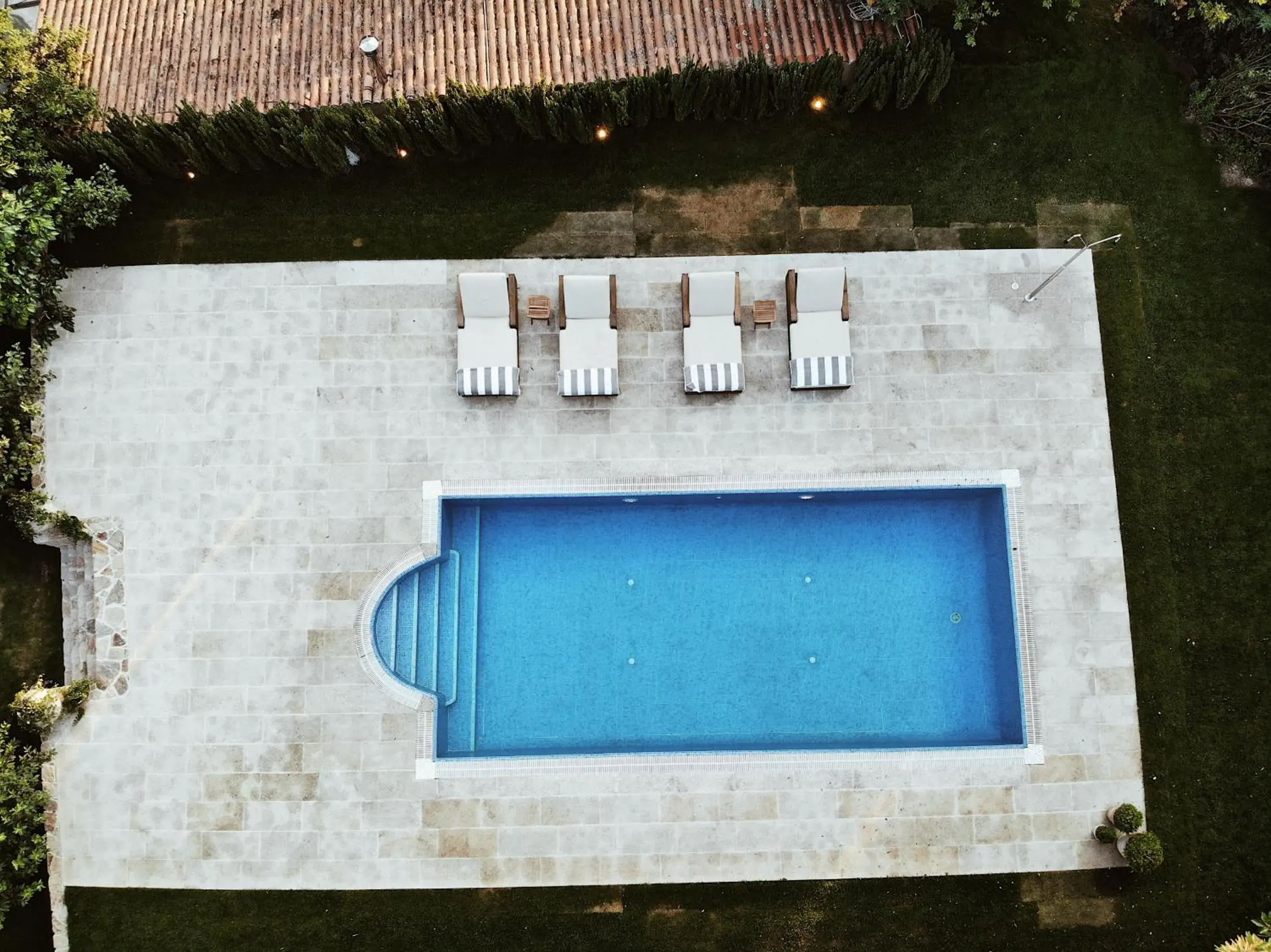 Bird's eye view, Pool View in Eco Hotel Nos