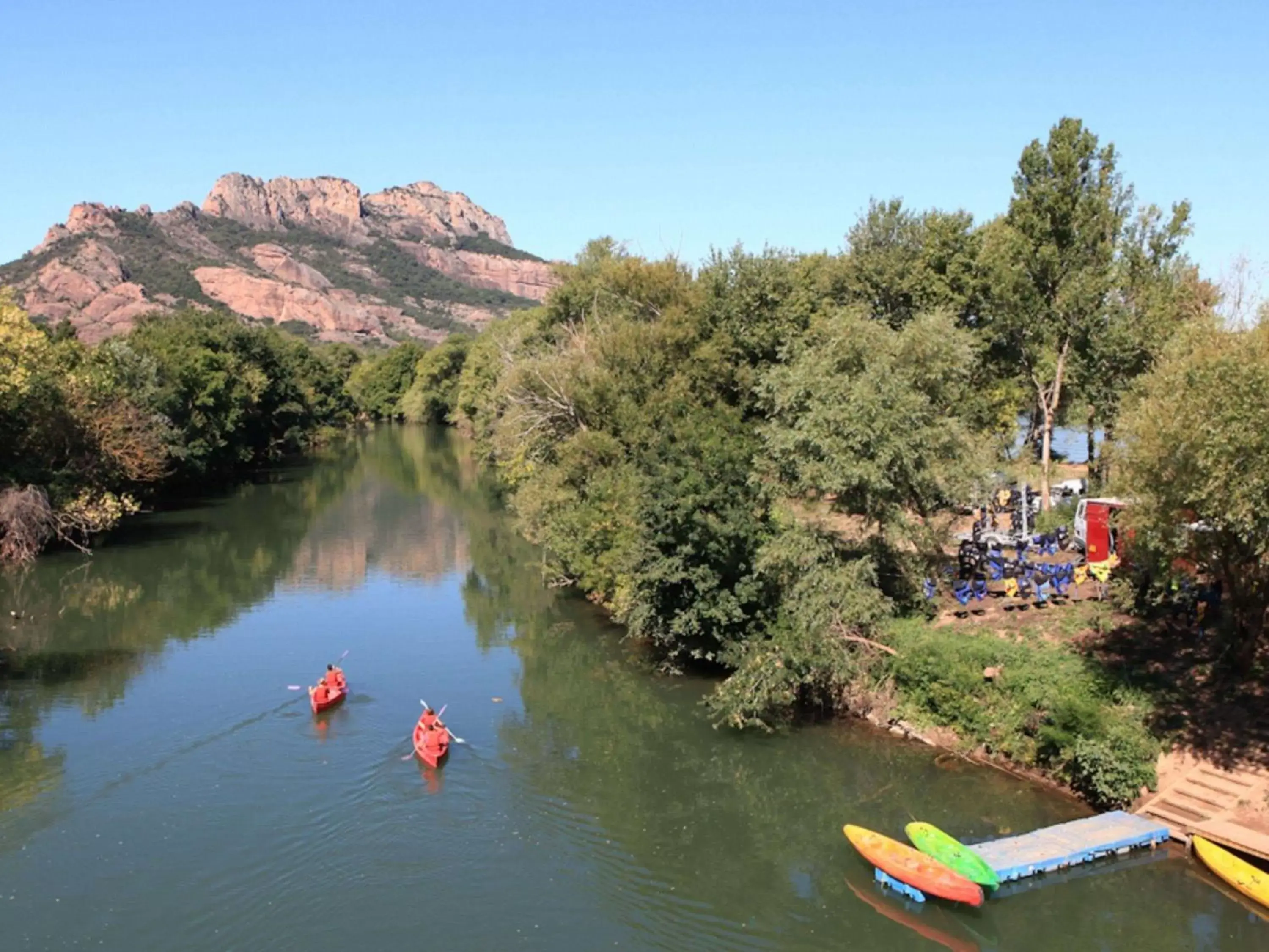 On site, Bird's-eye View in hotelF1 Fréjus Roquebrune sur Argens