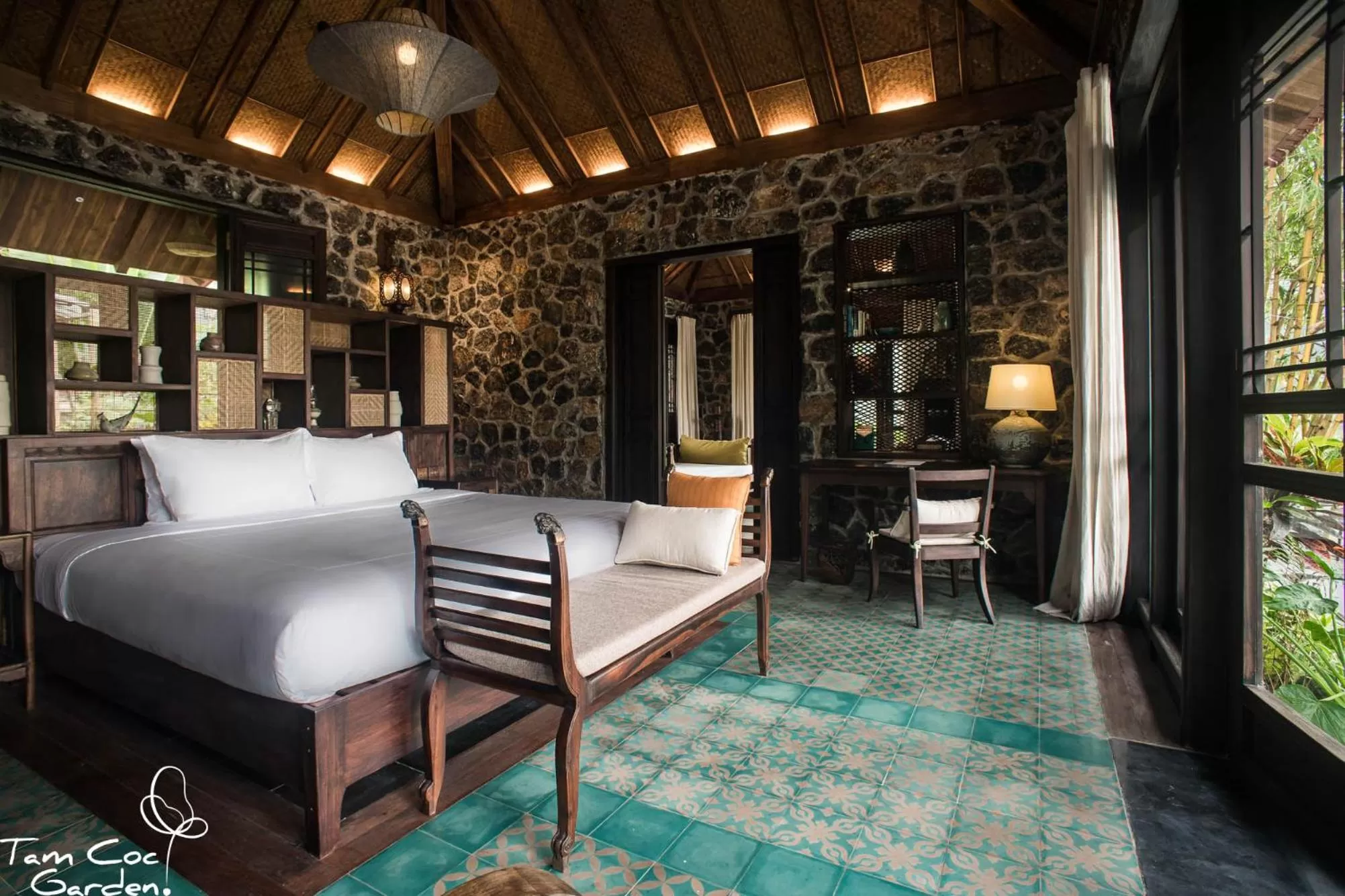 Bedroom, Bed in Tam Coc Garden Resort