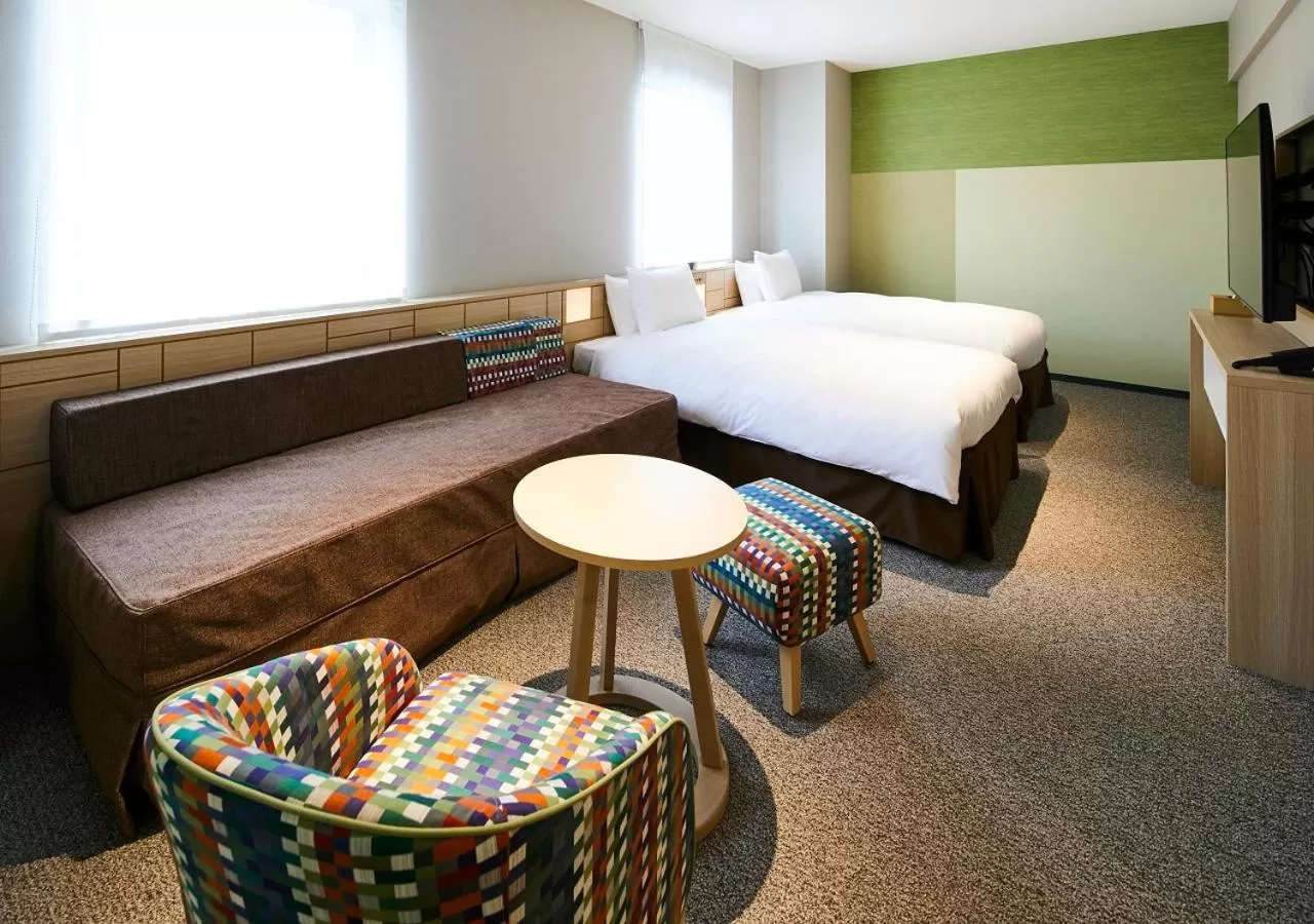 Universal Twin Room with Free access to Lounge - Non-Smoking in Hotel Intergate Kanazawa