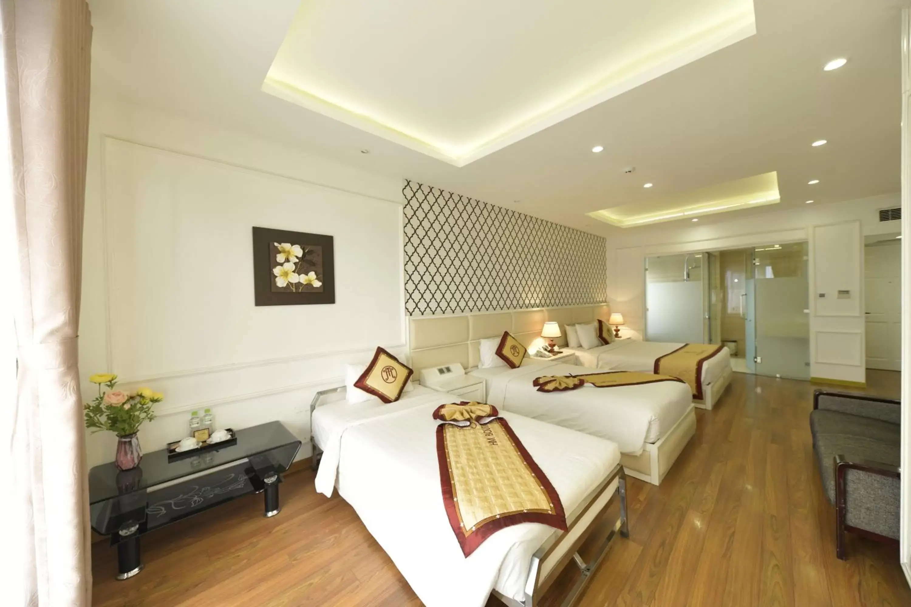 Bed in Hanoi HM Boutique Hotel