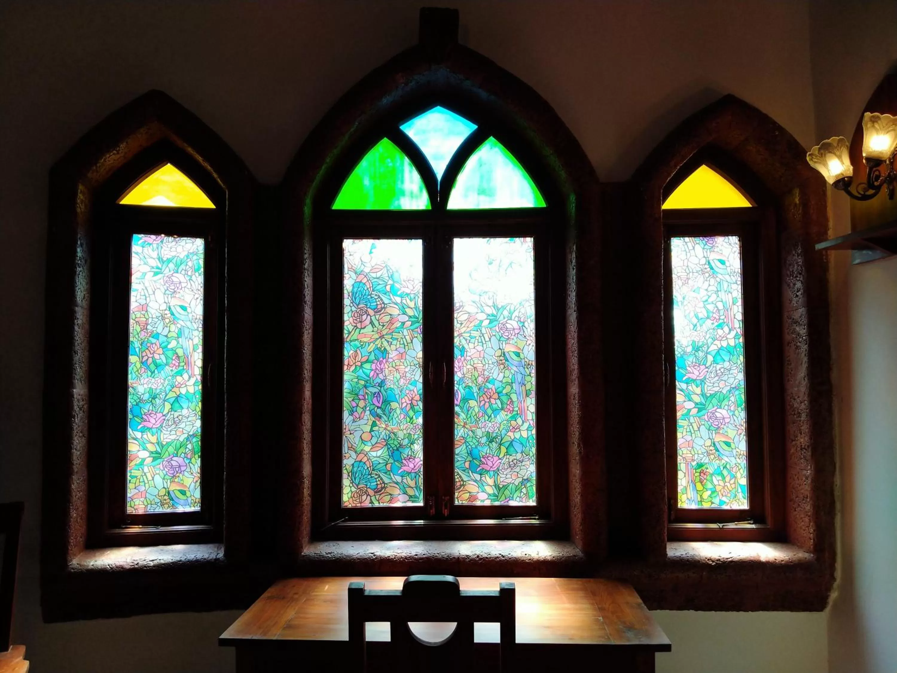 Seating area in Porsu