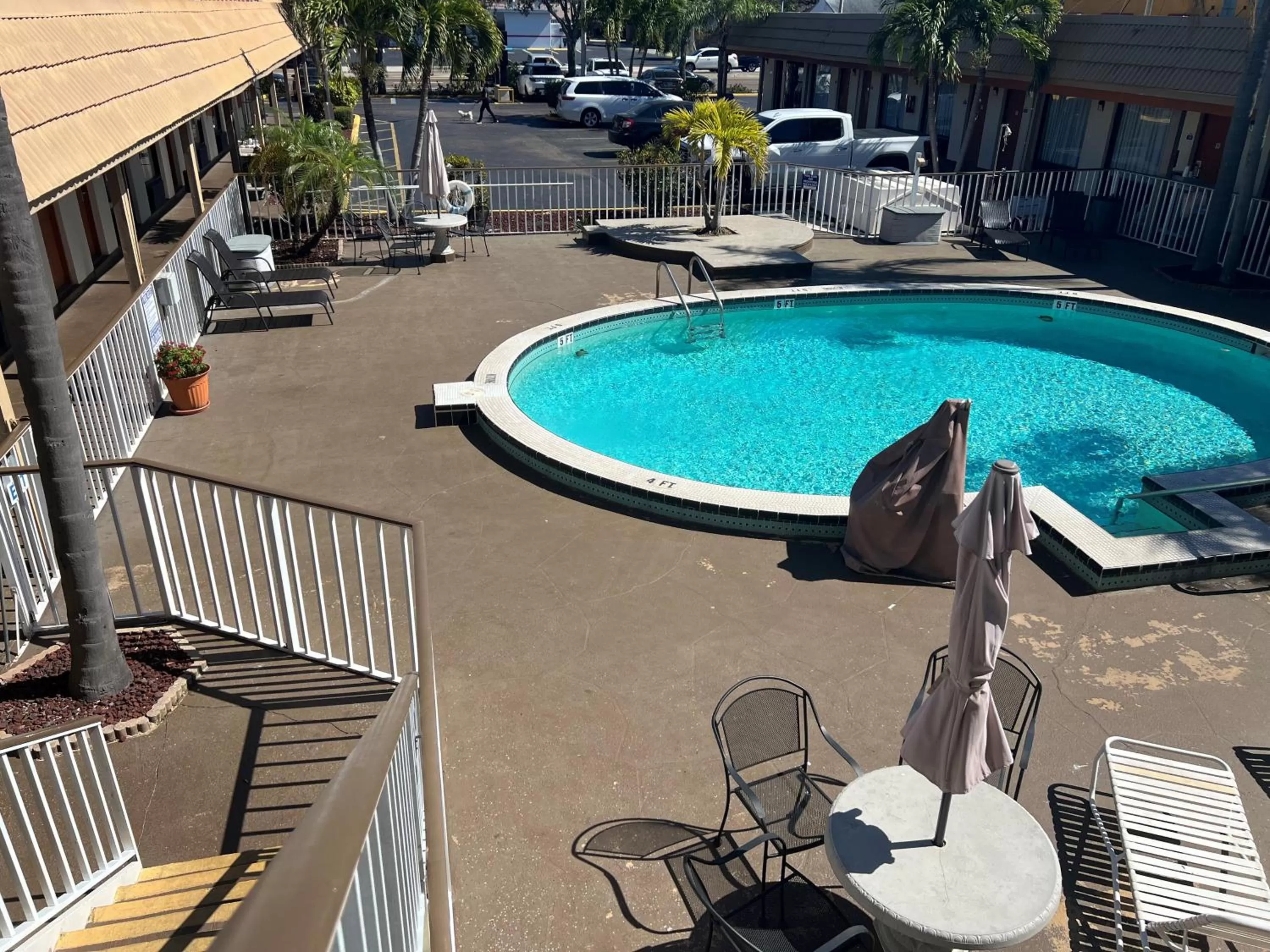 Pool view in Days Inn by Wyndham St. Petersburg Central