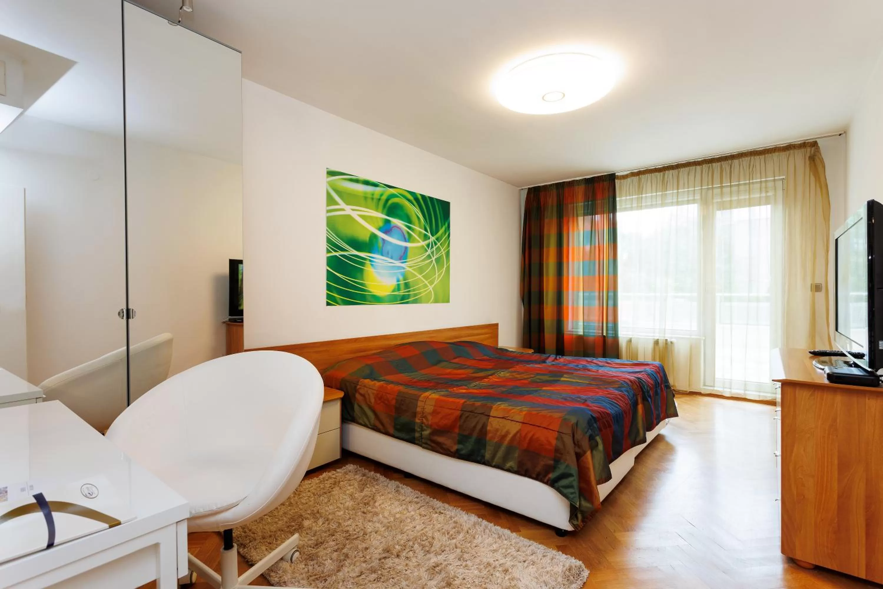 Photo of the whole room, Bed in Europe Hotel