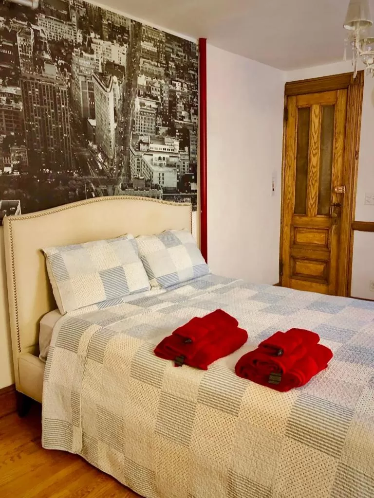 Bed in Northern Lights Mansion