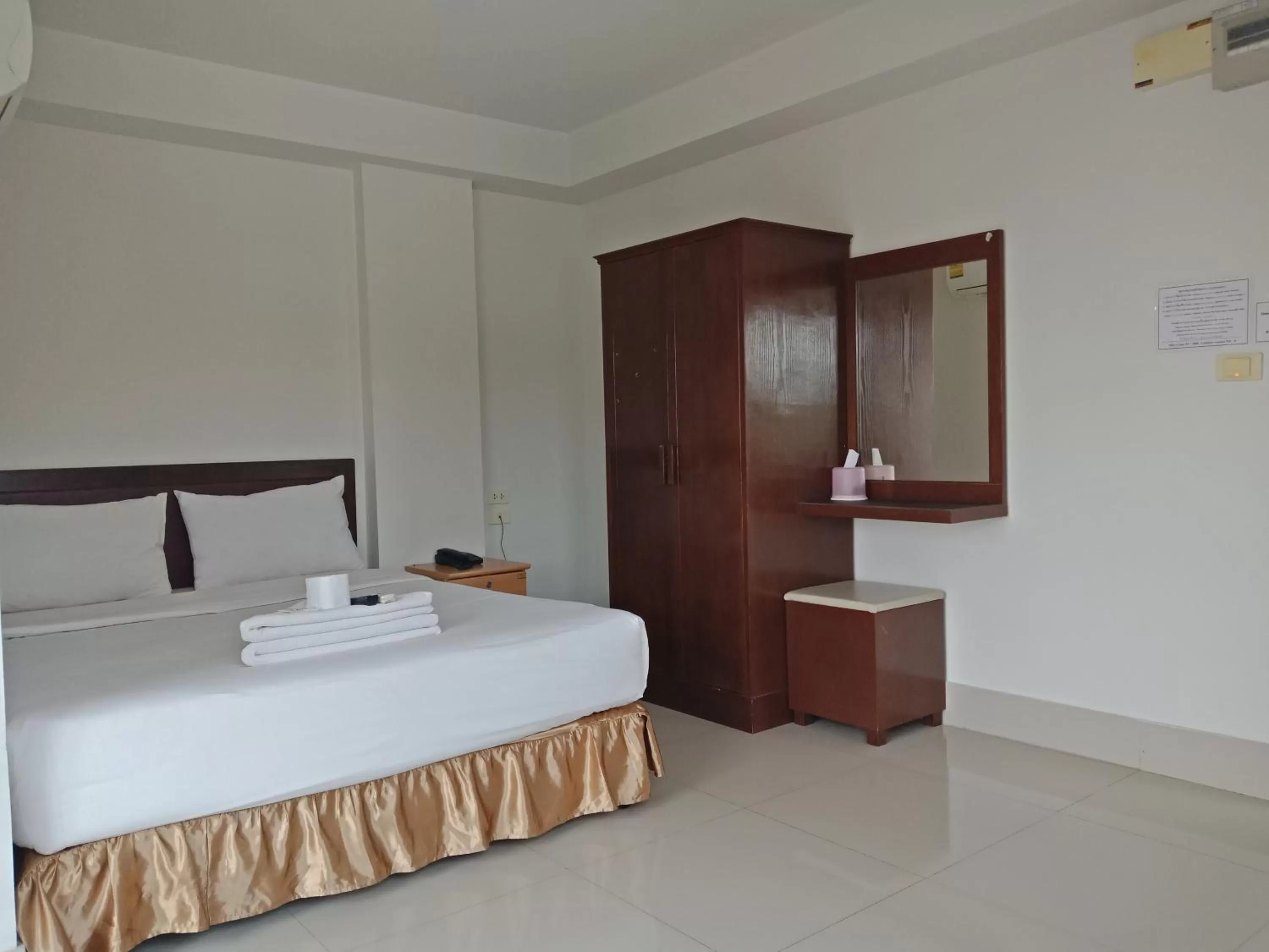 Bed in Baanpak Sam Anong