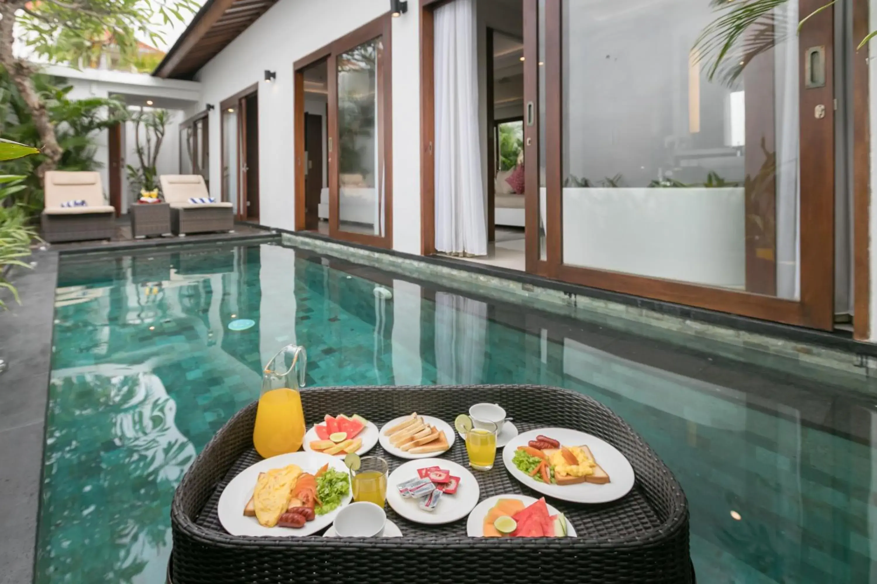 Swimming Pool in Anari Villas Kuta                                                                         