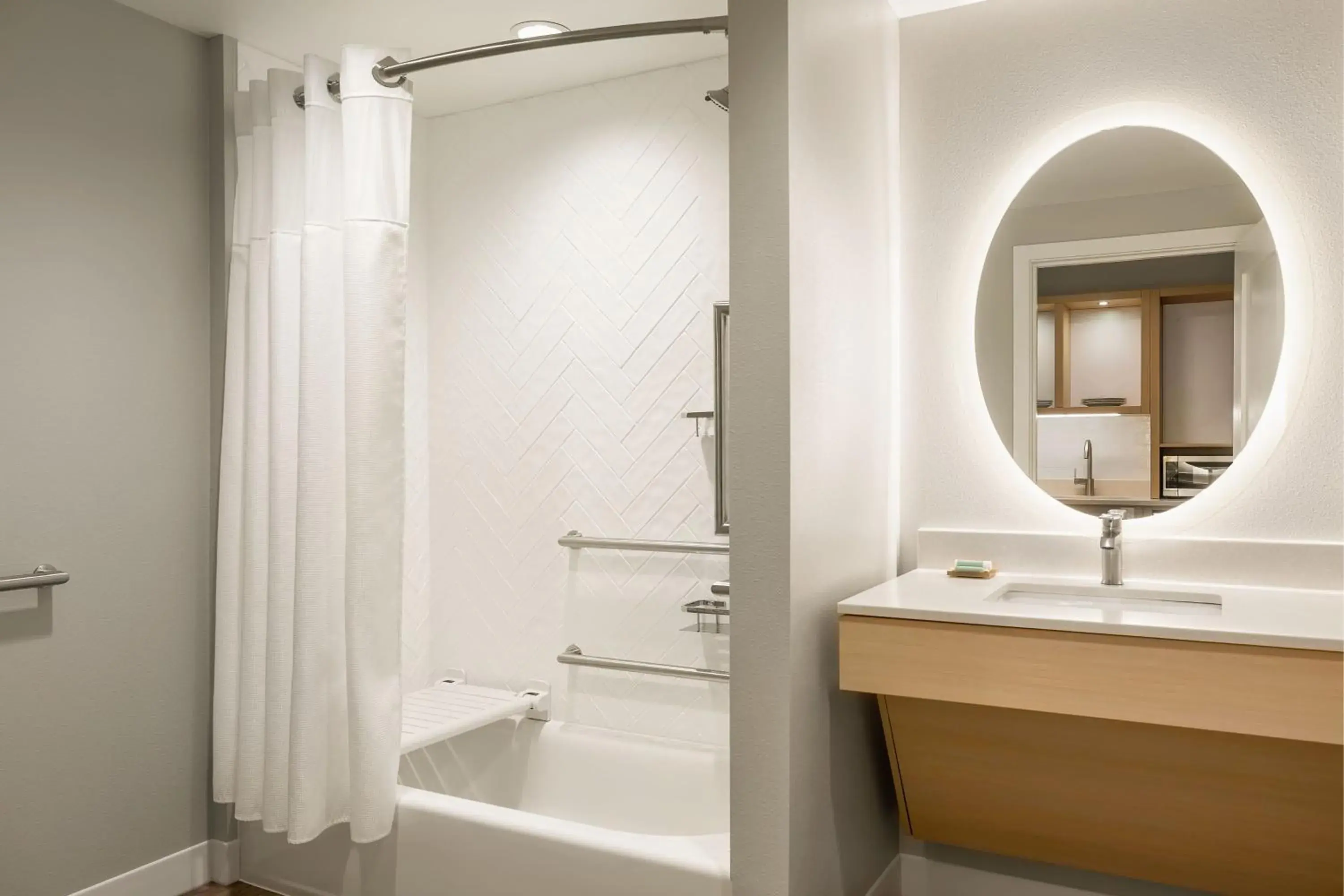 Bathroom in TownePlace Suites by Marriott Iron Mountain