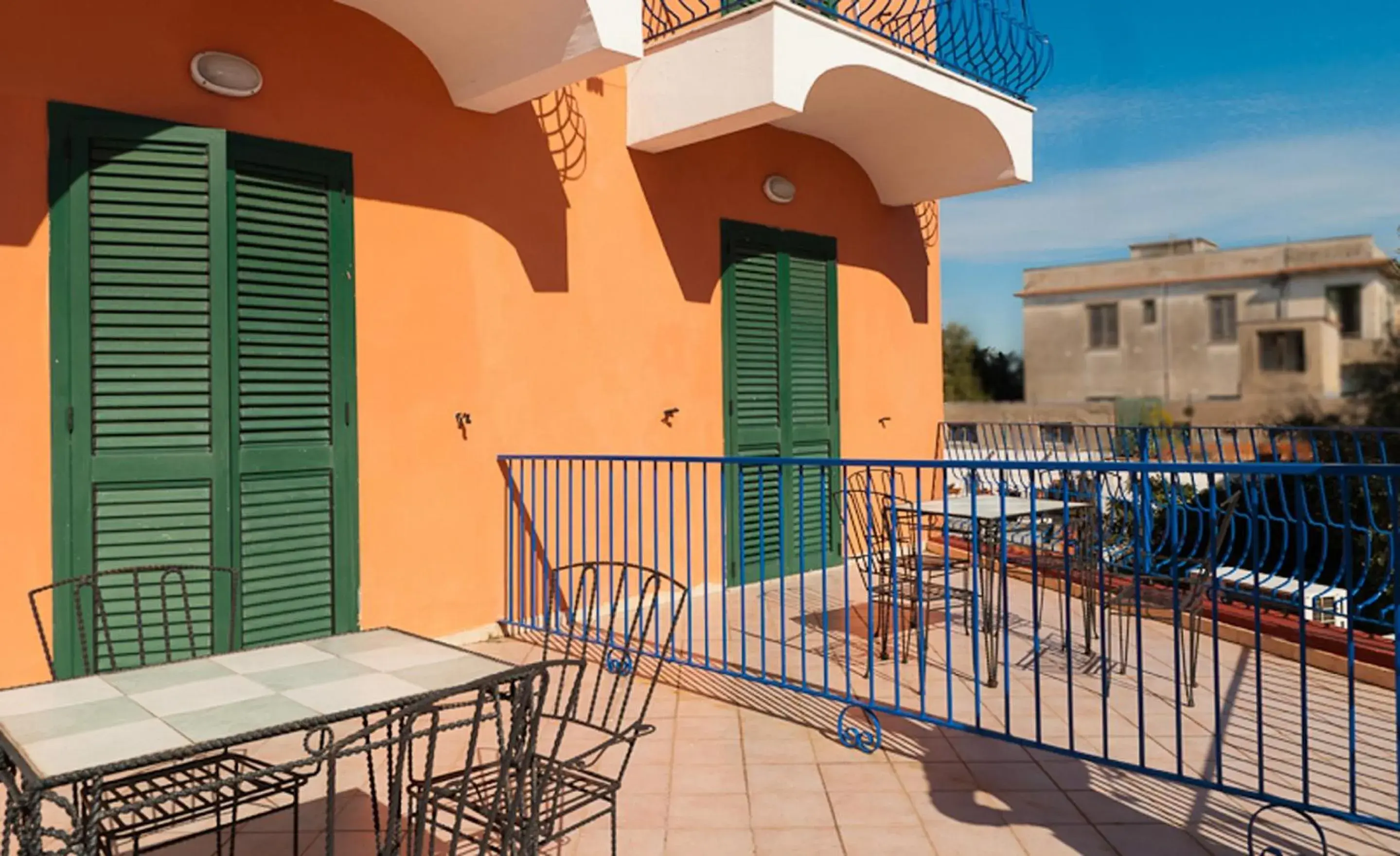 Balcony/Terrace in Hotel Del Postiglione