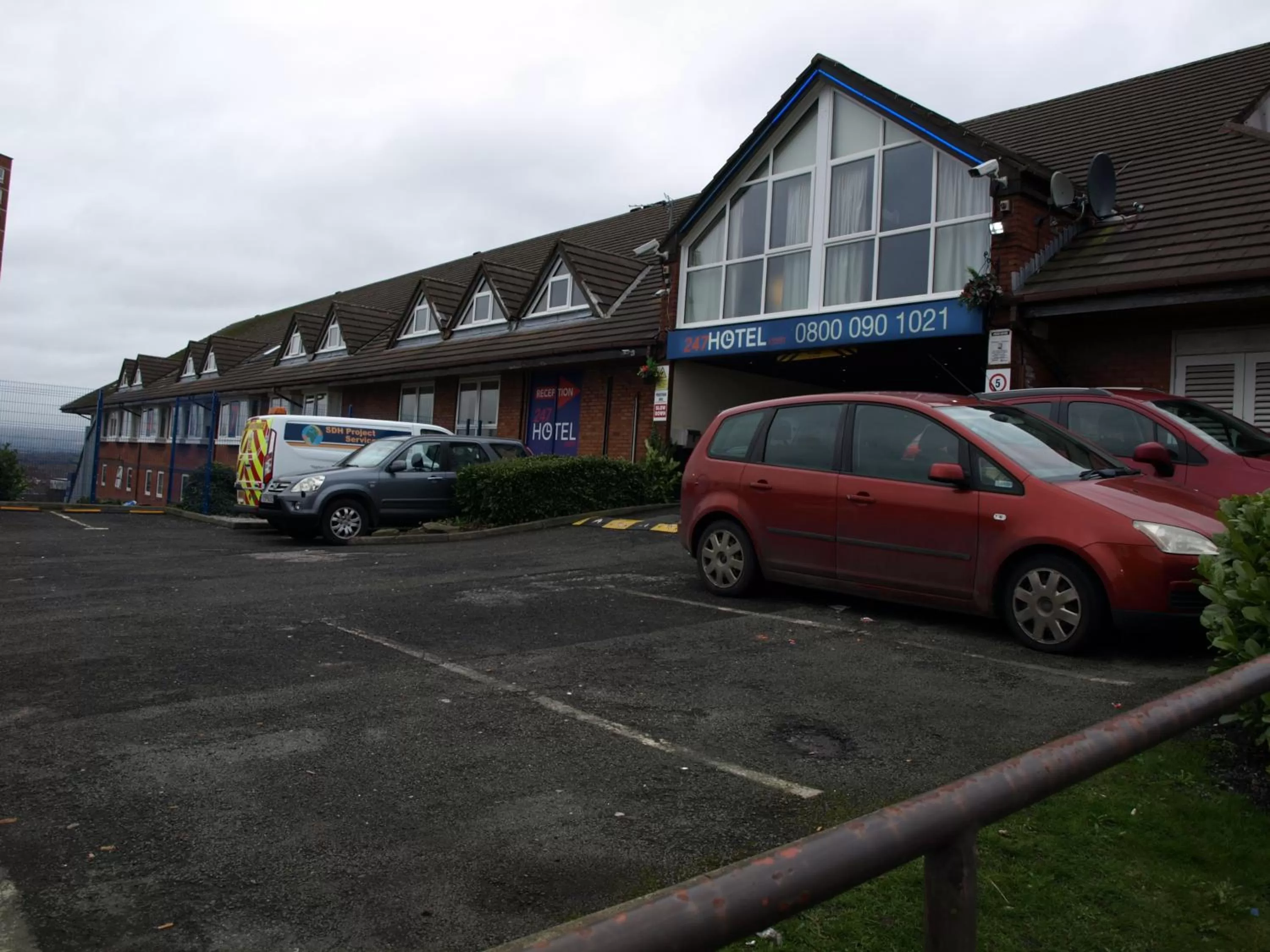 Facade/entrance in 247Hotel