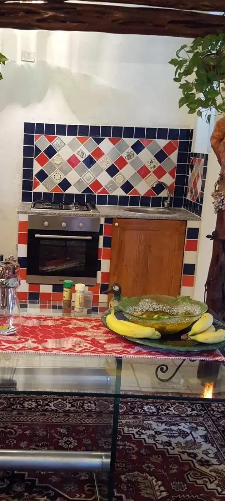 Kitchen or kitchenette in GIARDINO DEL SOLE