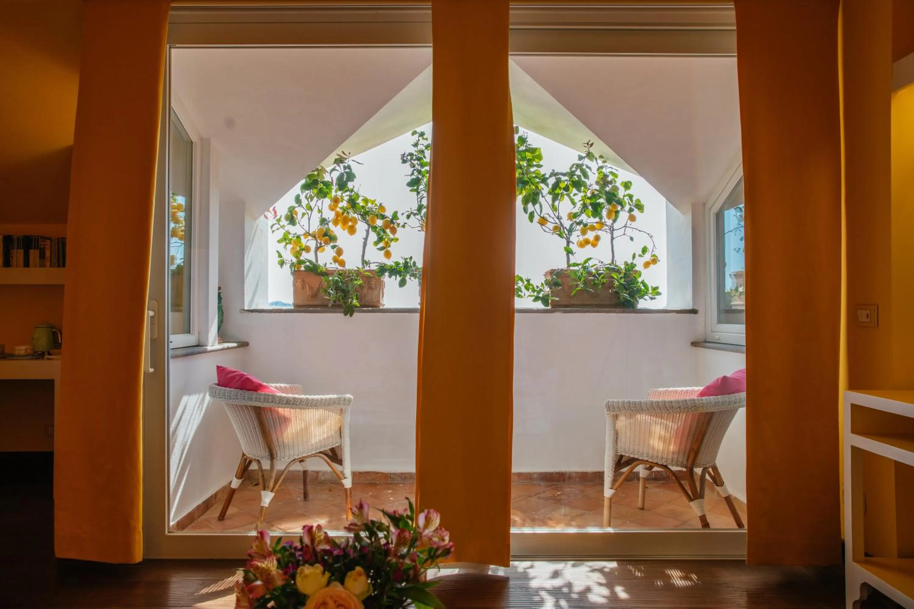 Balcony/Terrace in Boutique Hotel Don Alfonso 1890