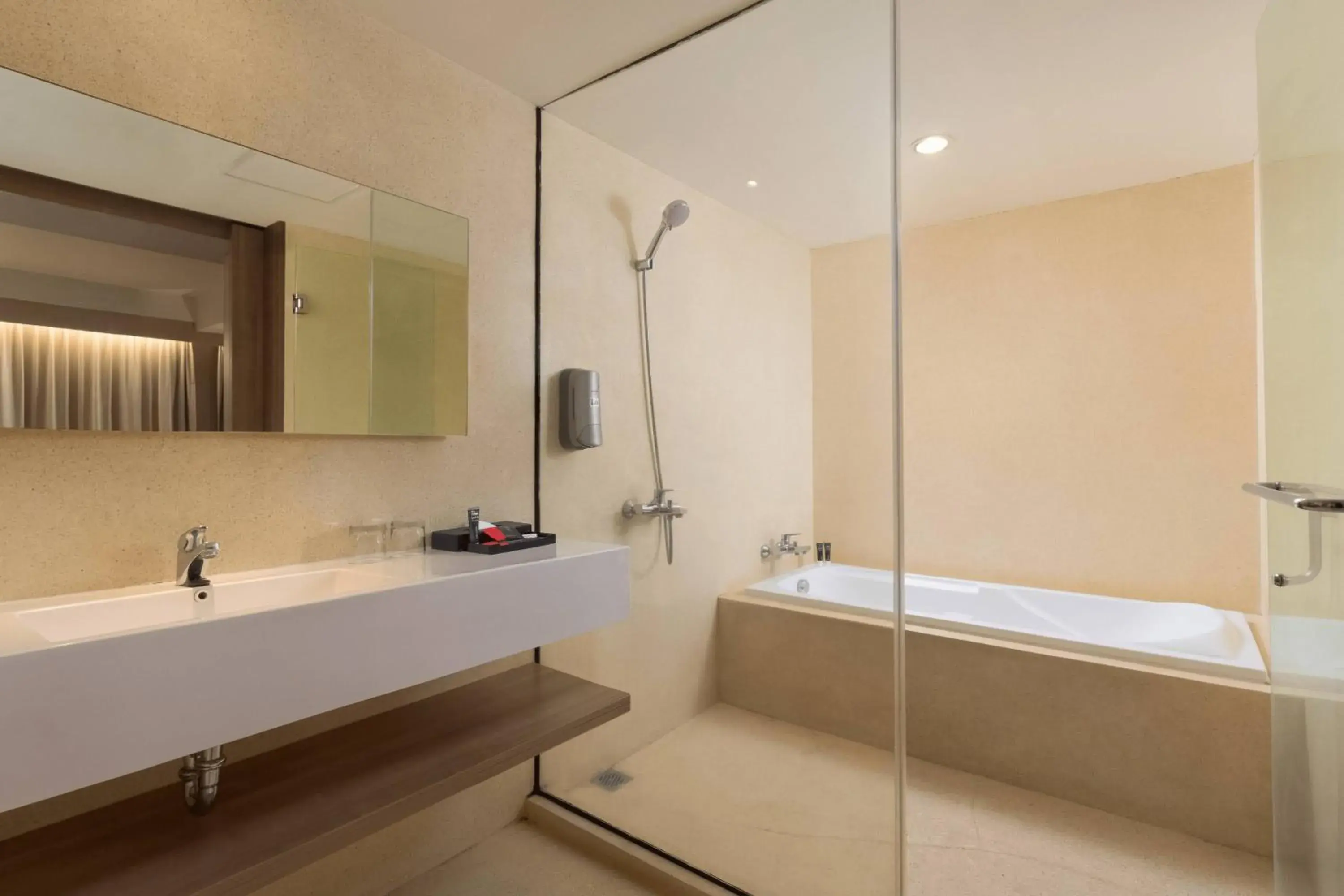 Shower, Bathroom in Grand Zuri Kuta Bali Hotel