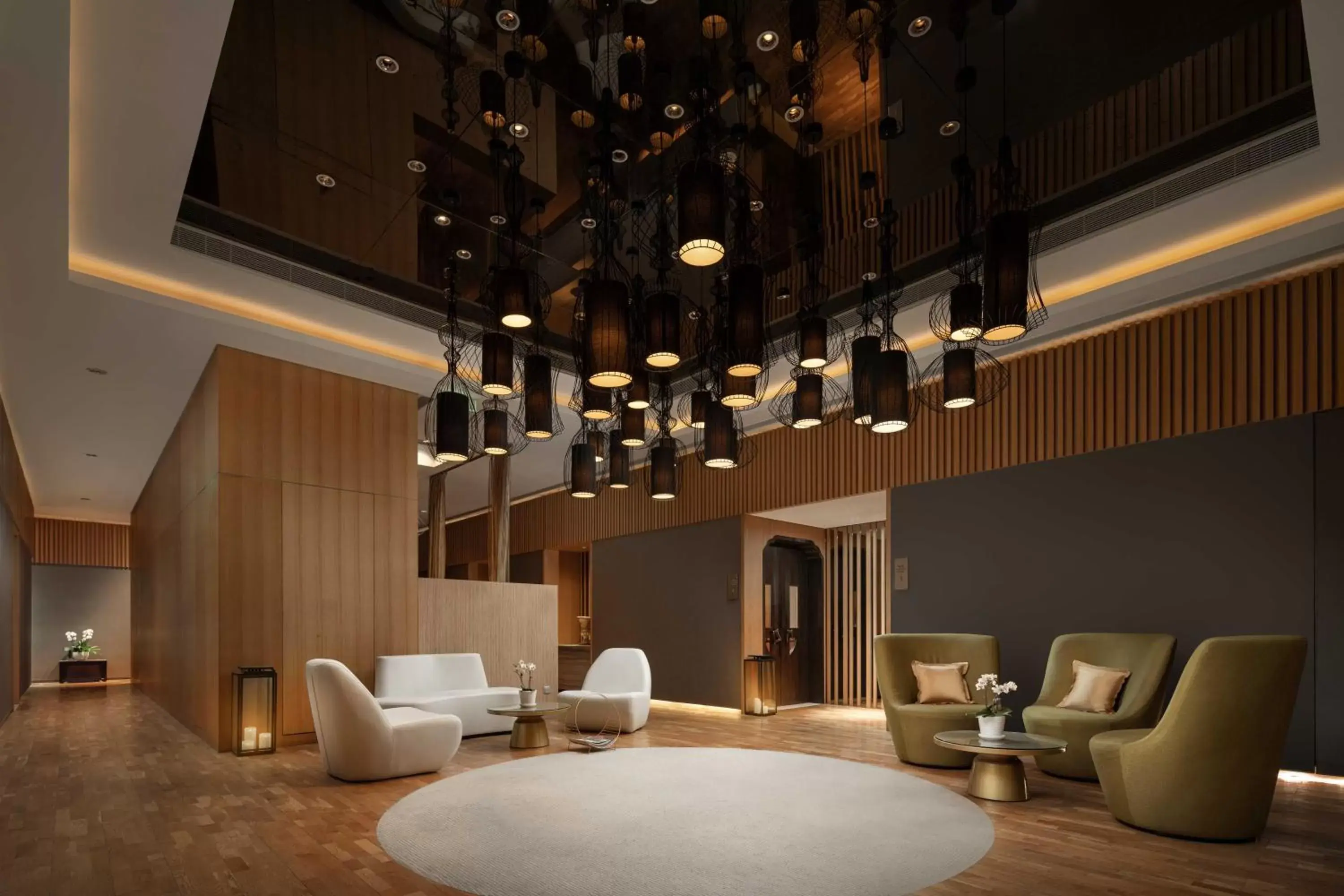 Spa and wellness centre/facilities, Lounge/Bar in Shangri-La Nanjing