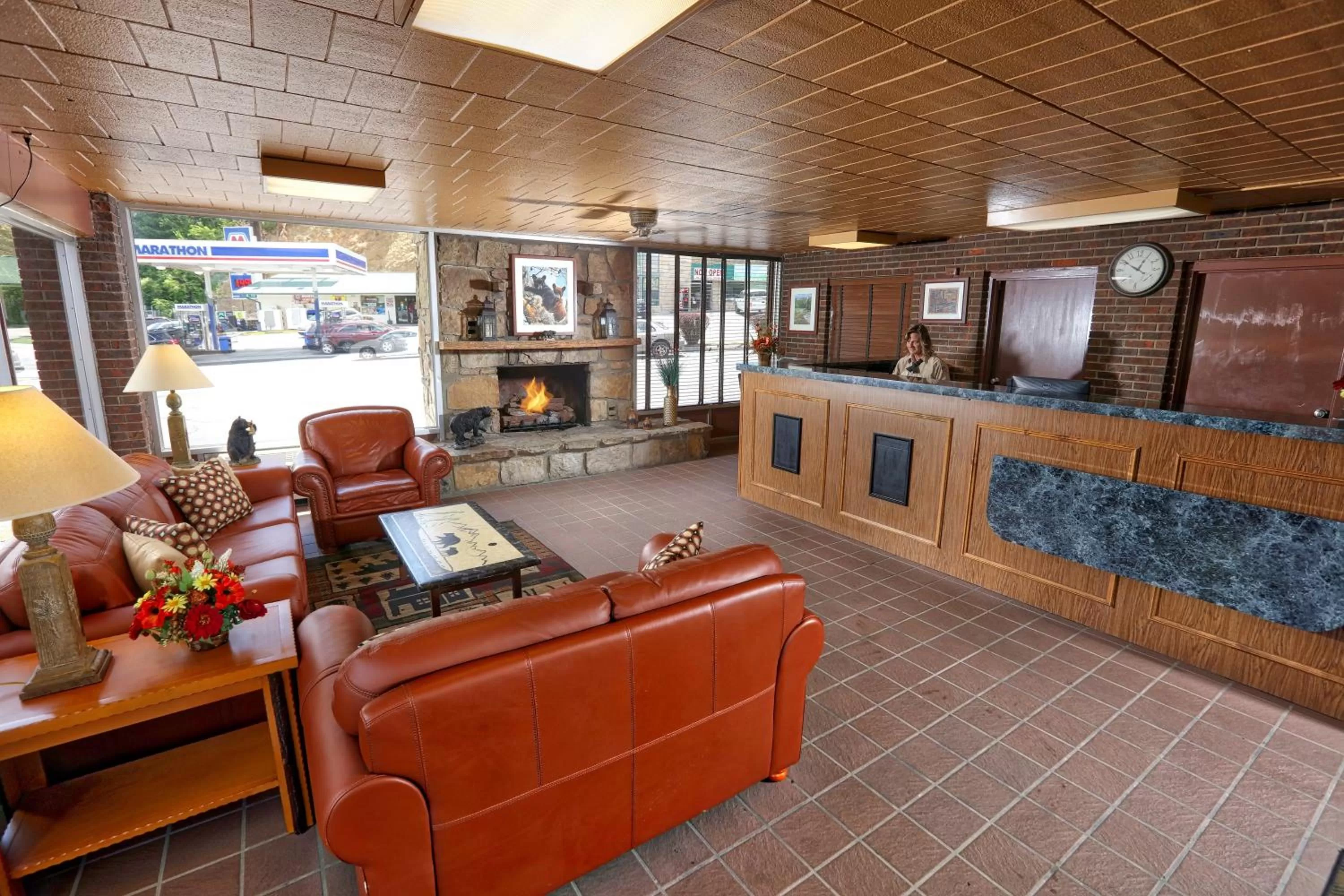 Lobby or reception in Wild Bear Inn