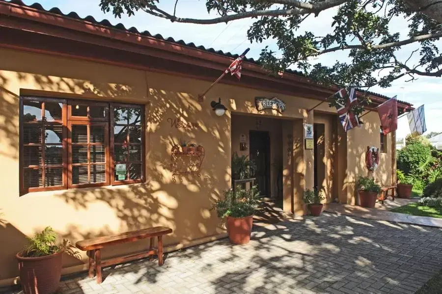 Facade/entrance in Treetops Guesthouse