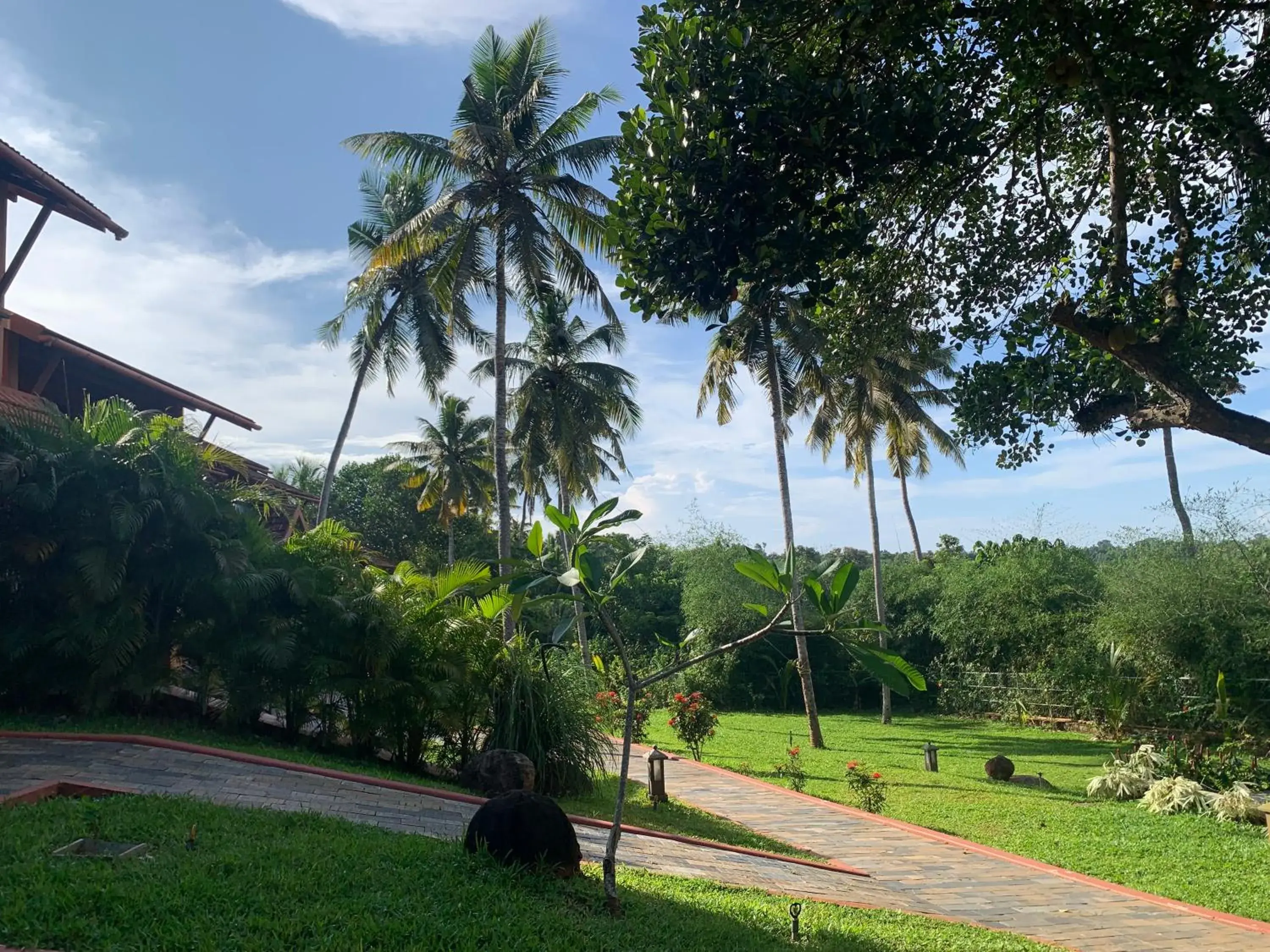 Garden in Amara Ayurveda Retreat